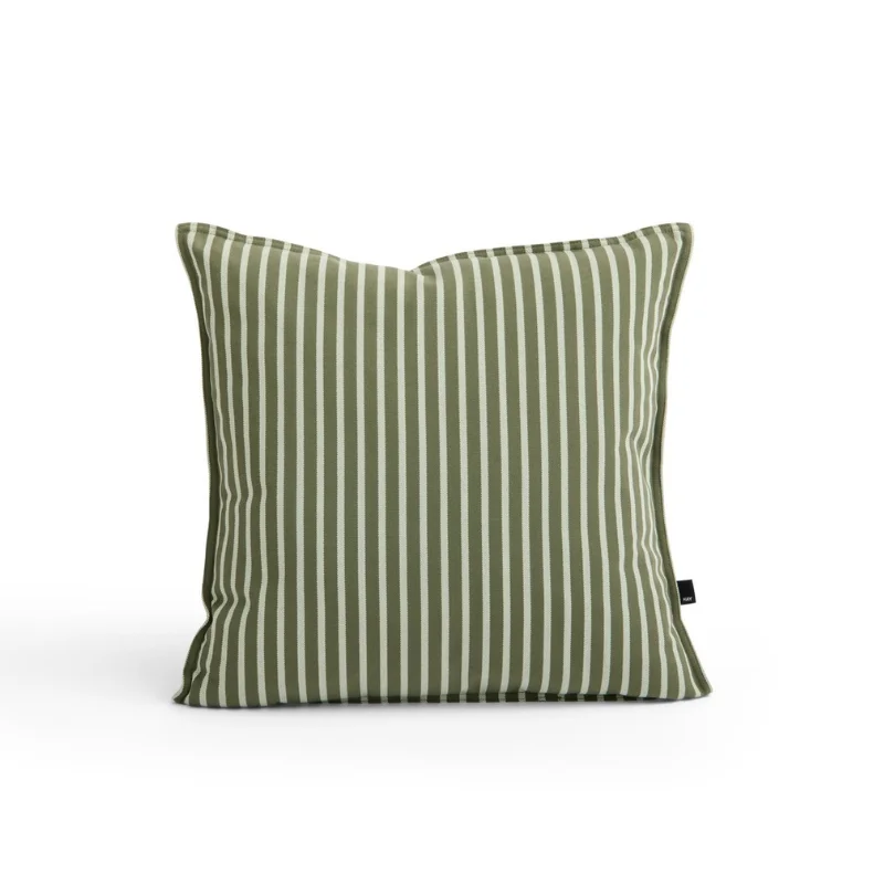 Terrazza Cushion 50 x 50 Olive bold stripe