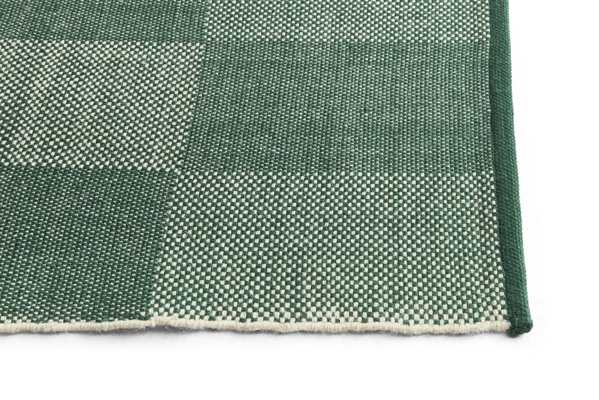 Check Rug 140 x 200 Green S Check
