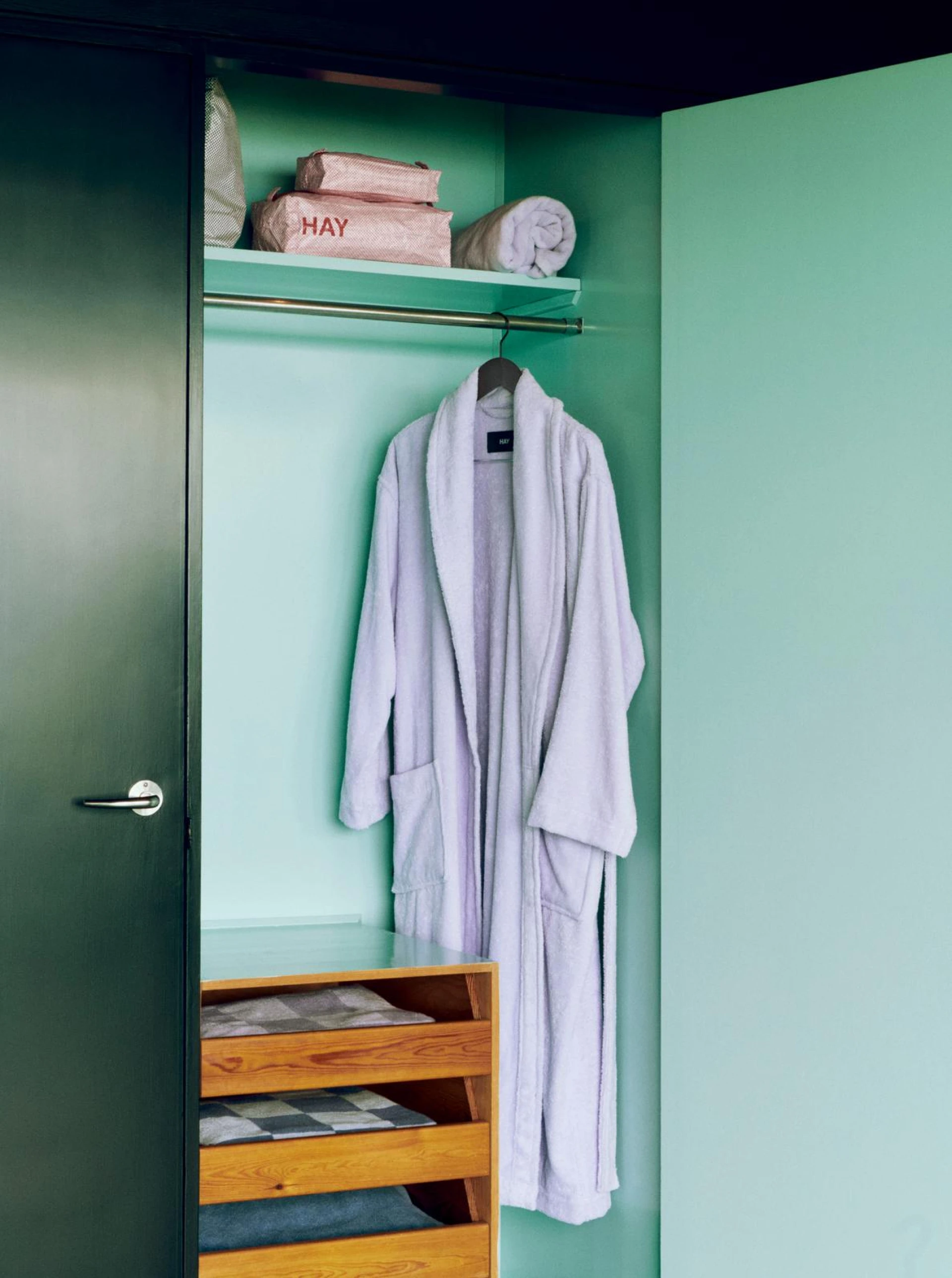 Mono Bathrobe S/M Lavender