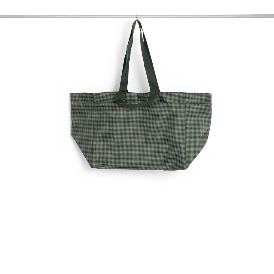 Grid Weekend Bag Medium Dark green