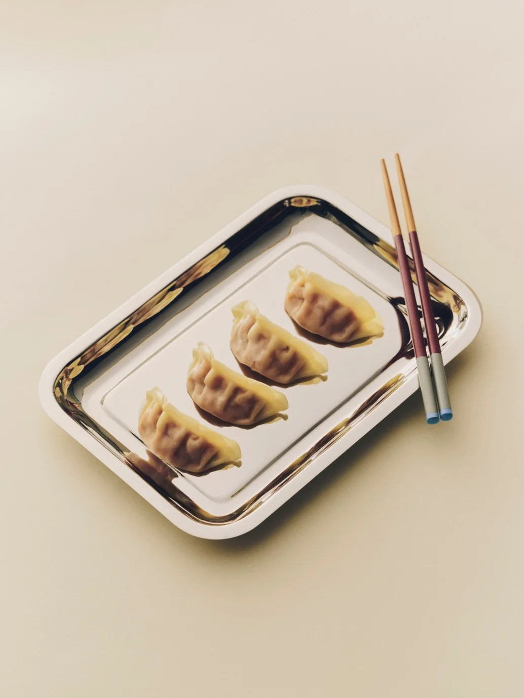 Essential Steel Rectangular Tray Small