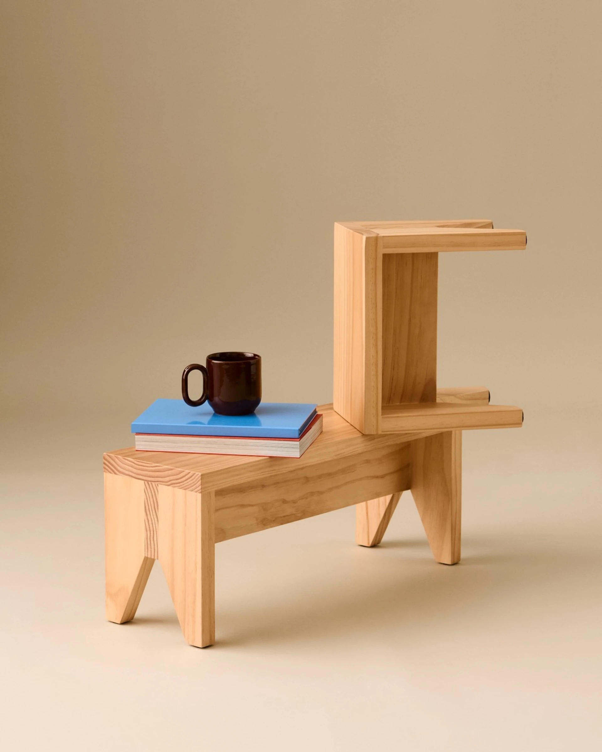 Manolito Stool Short Natural