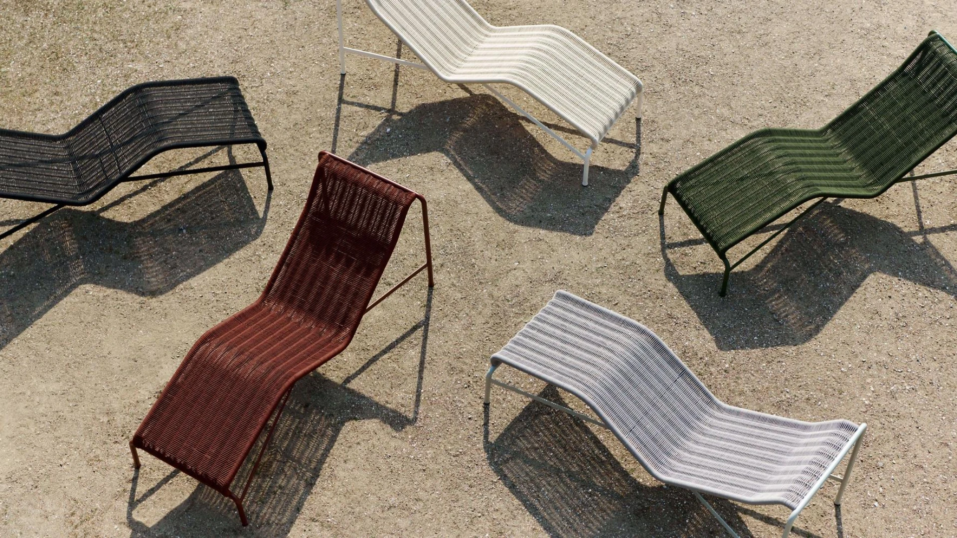 Palissade Cord Chaise Longue