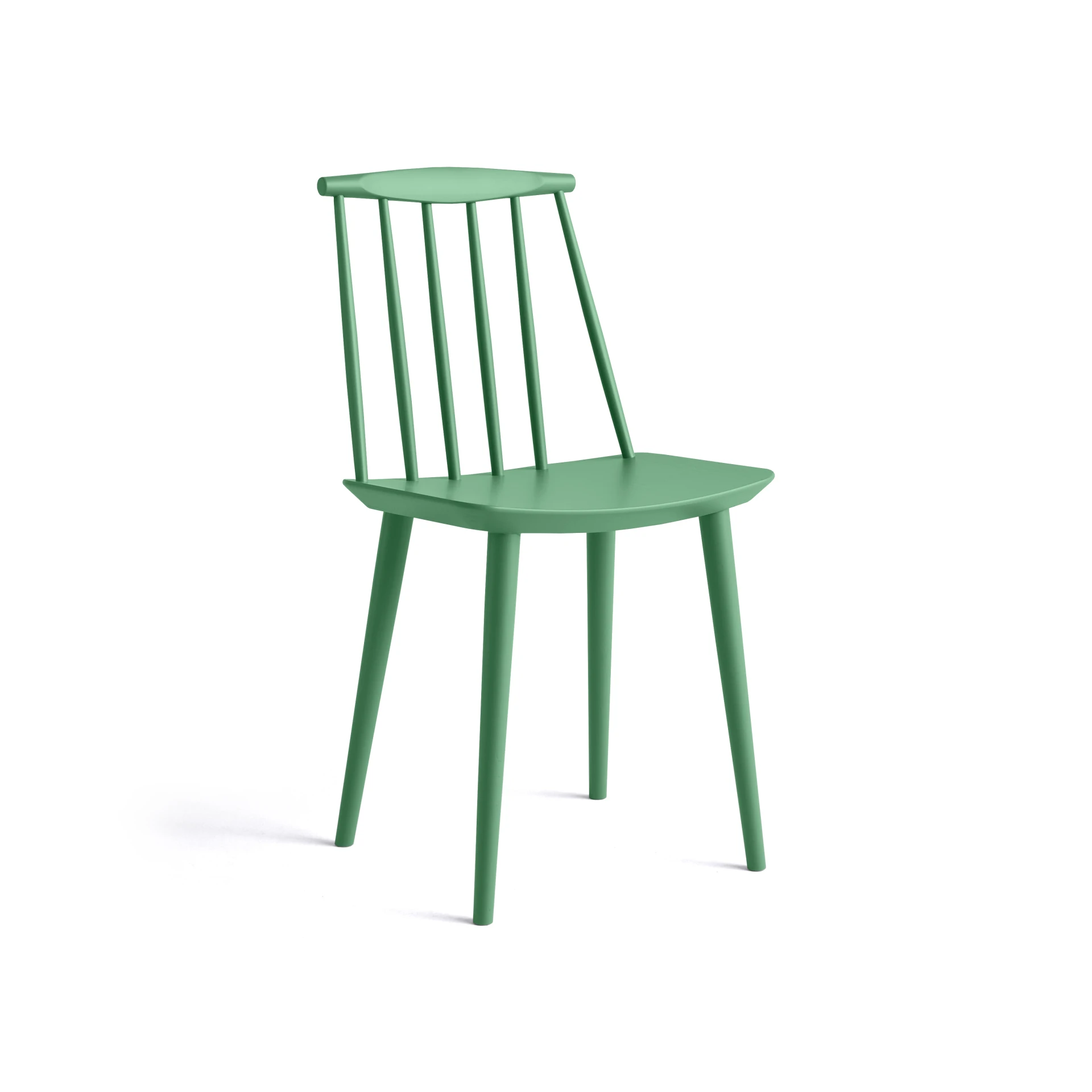 J77 Chair Beech Jade green