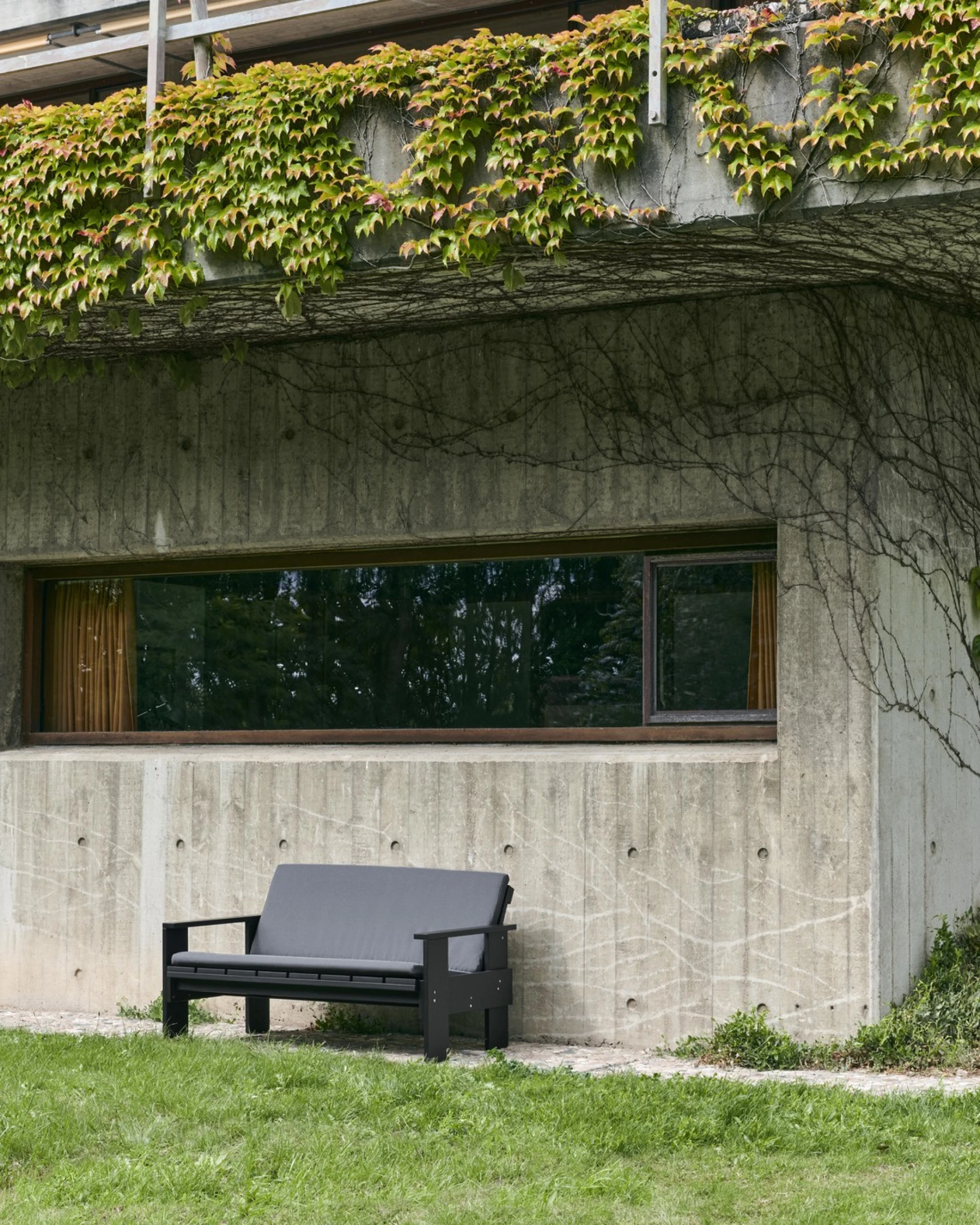 Folding Cushion for Crate Lounge Sofa Anthracite Folding Cushion for Crate Lounge Sofa Anthracite