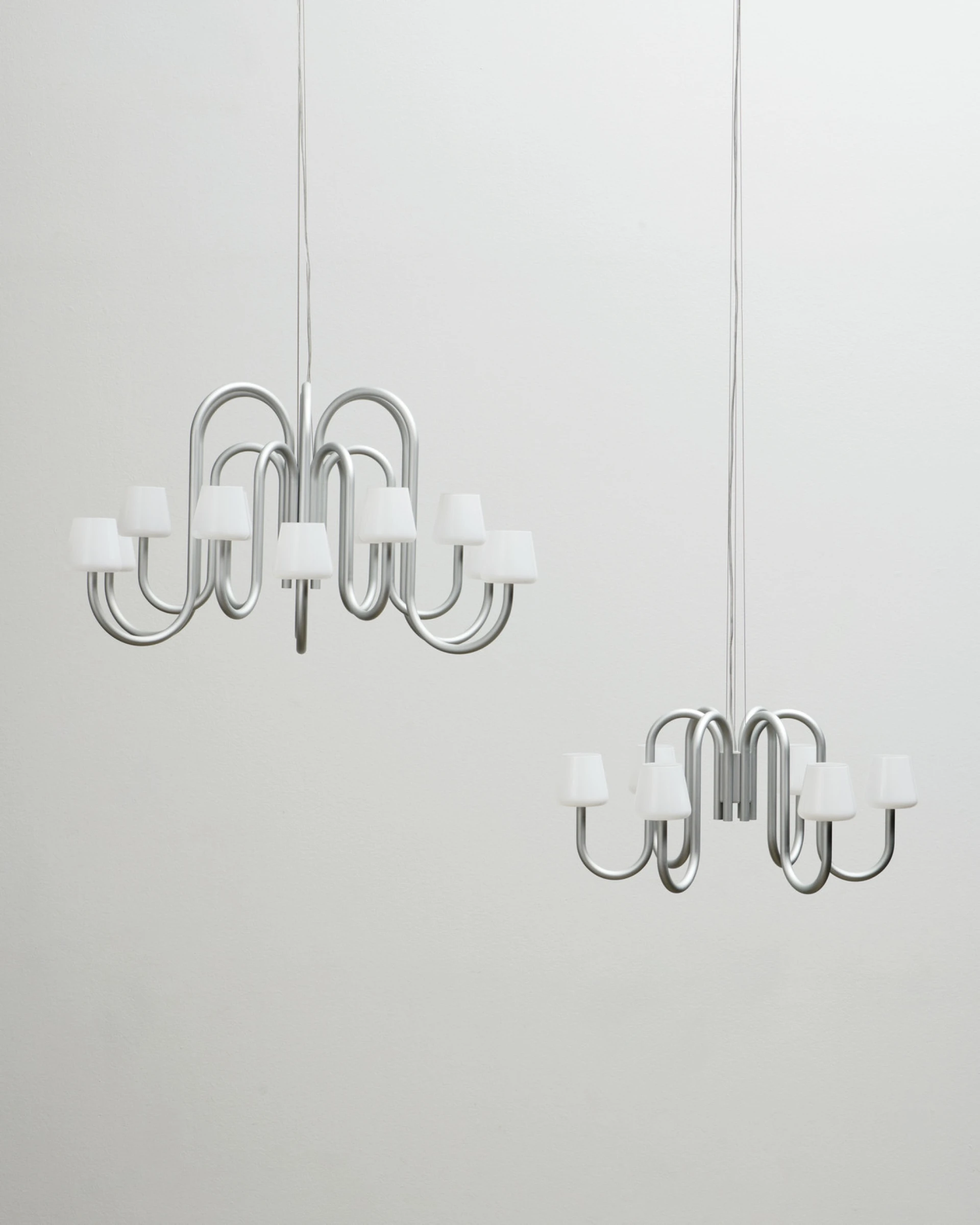 Apollo Chandelier 1065 White opal glass Apollo Chandelier 1065 White opal glass