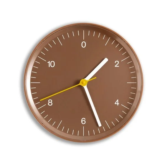 Wall Clock Brown