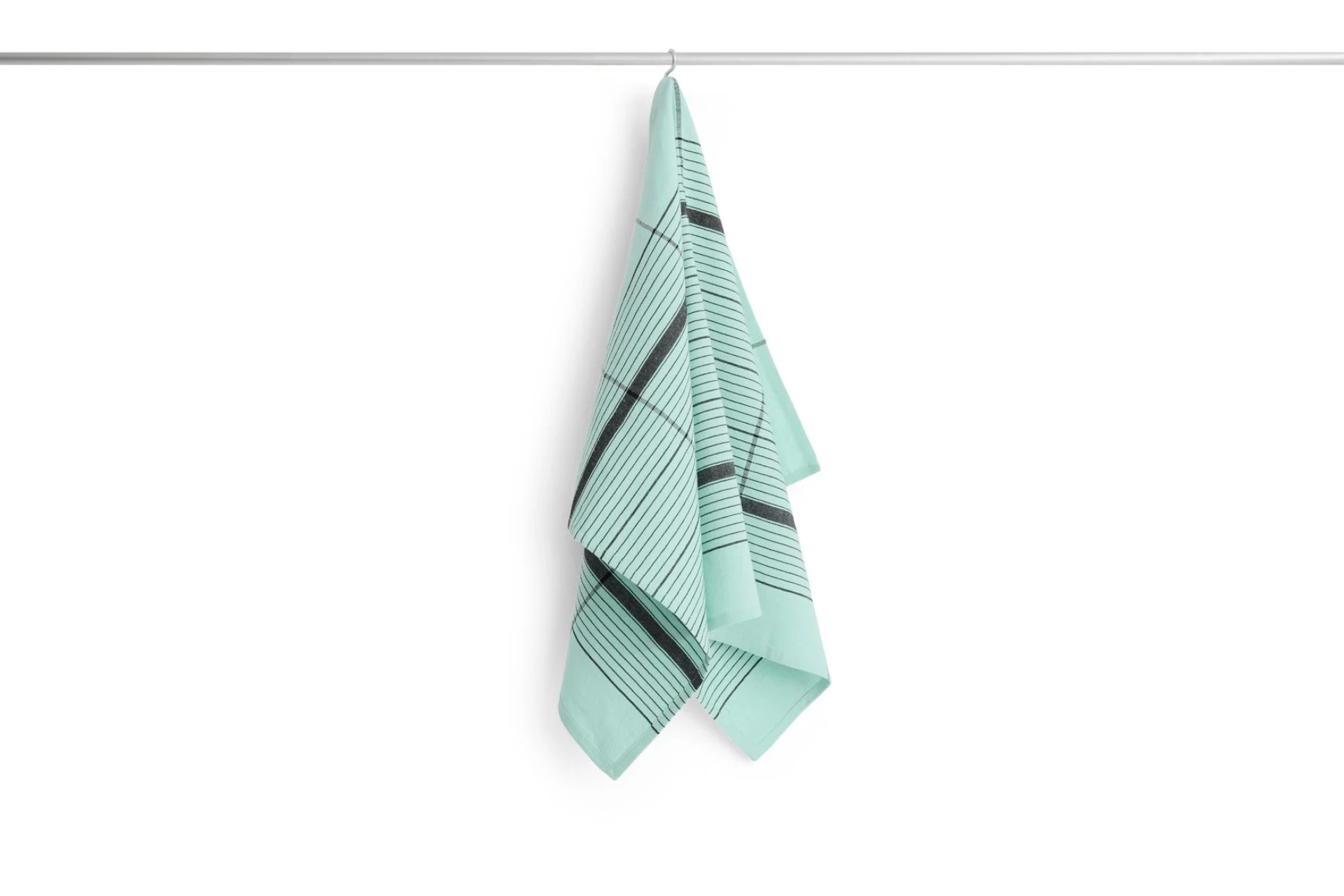 Linear Tea Towel W52 x L80 Turquoise