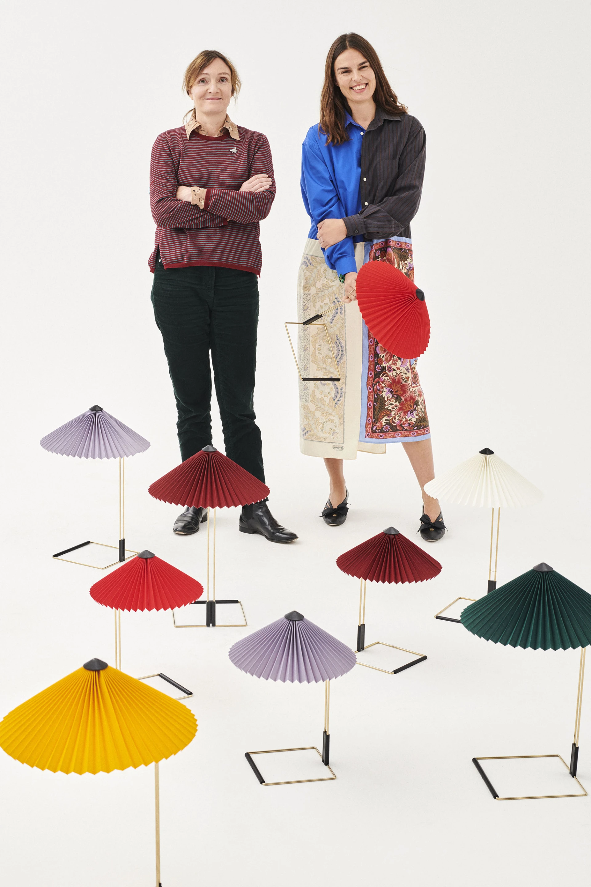 Matin Table Lamp 380 Oxide red