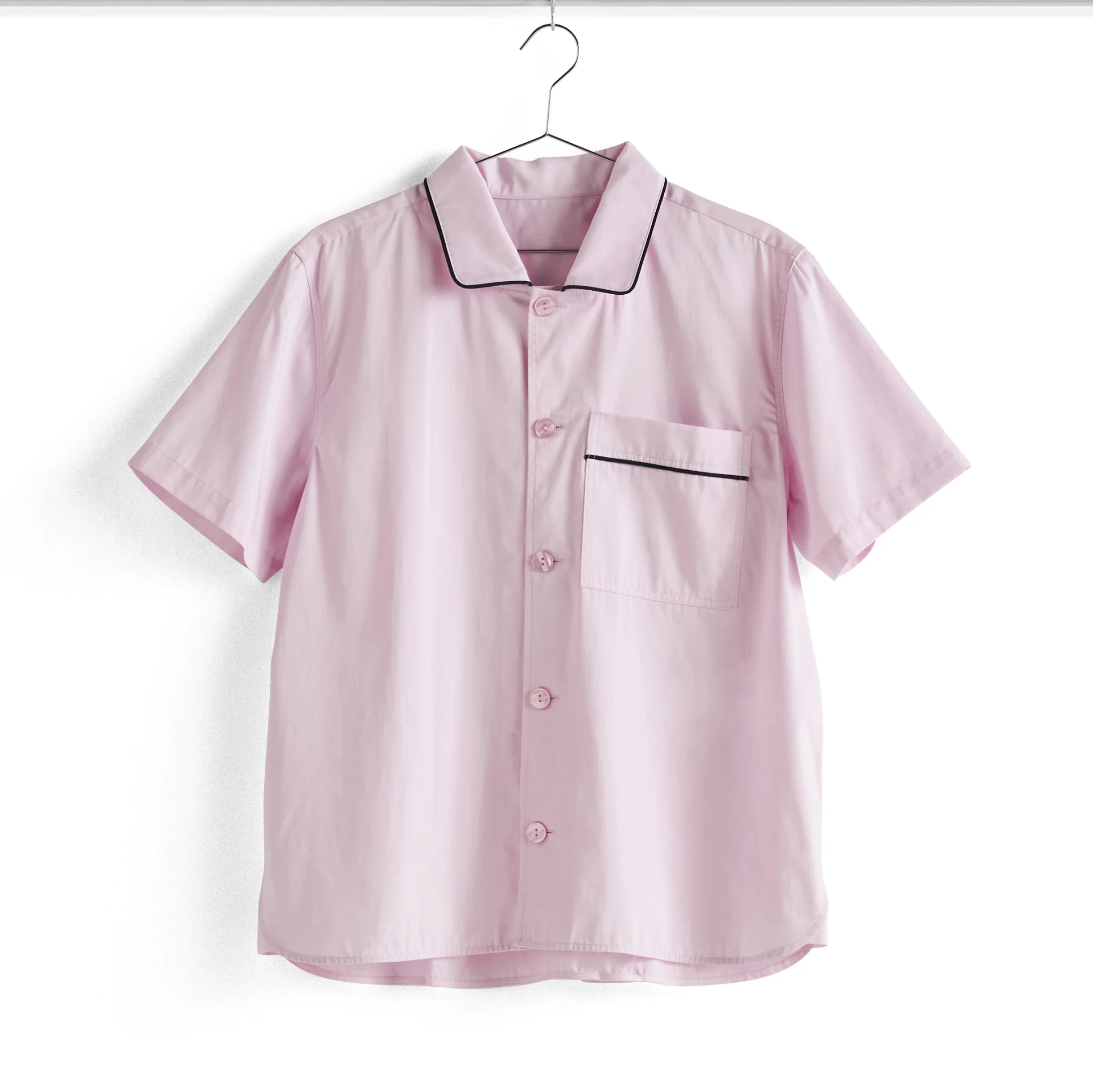 Outline Pyjama S/S Shirt S/M Soft pink