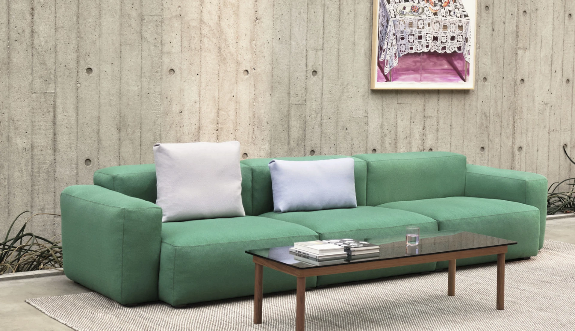 Mags Soft Low Armrest 3-Seater Combination 1