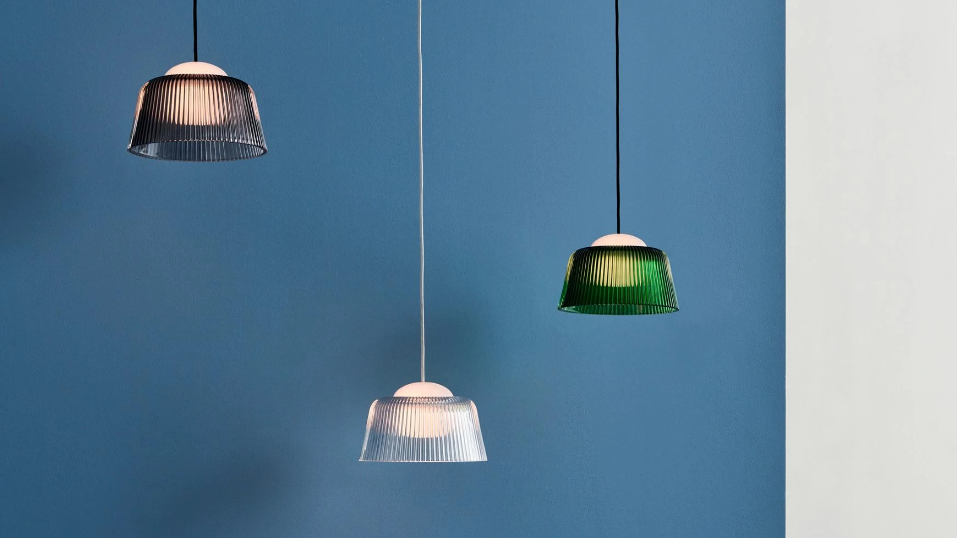 Brim Pendant Clear glass