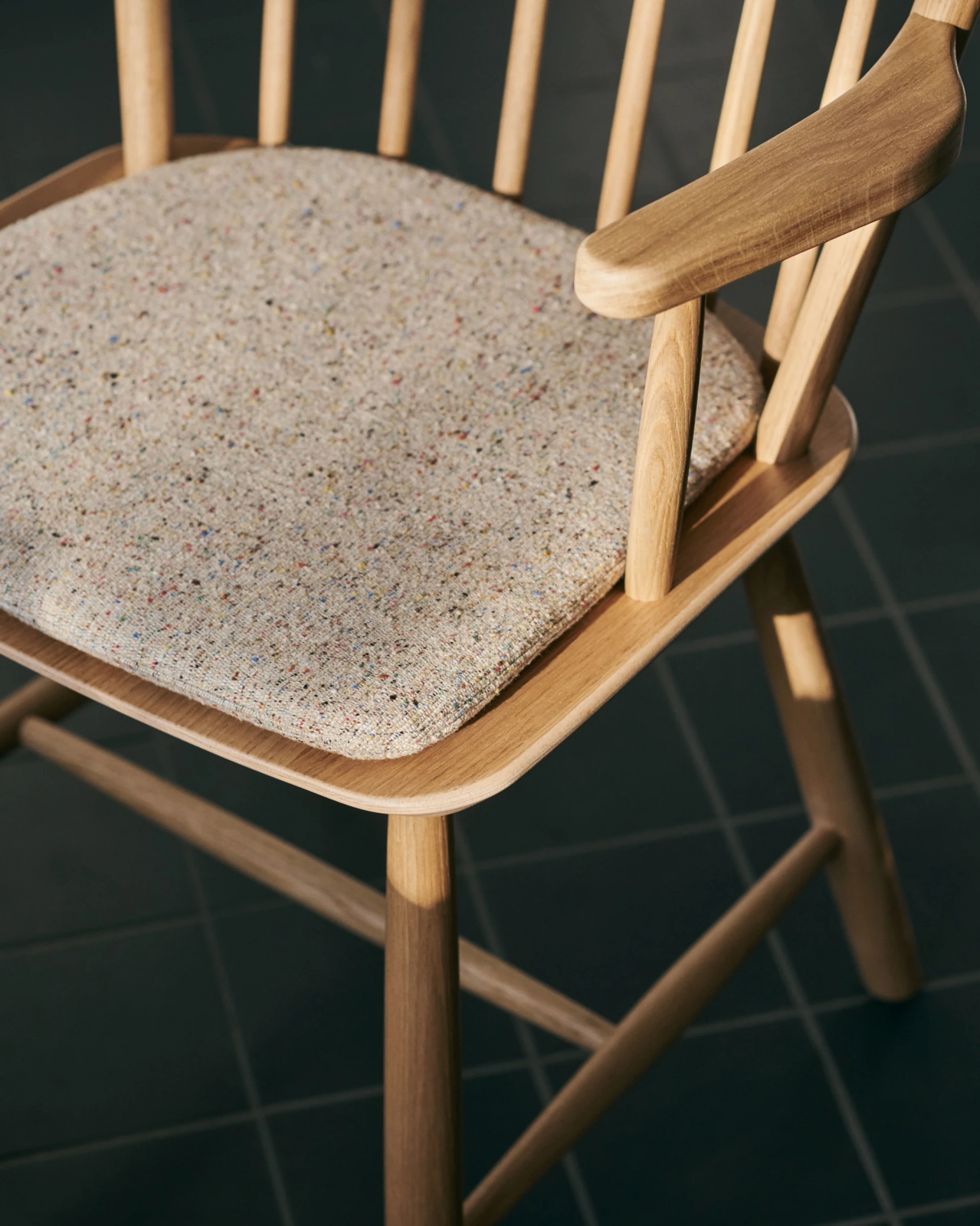 J42 Chair Dark oiled oak