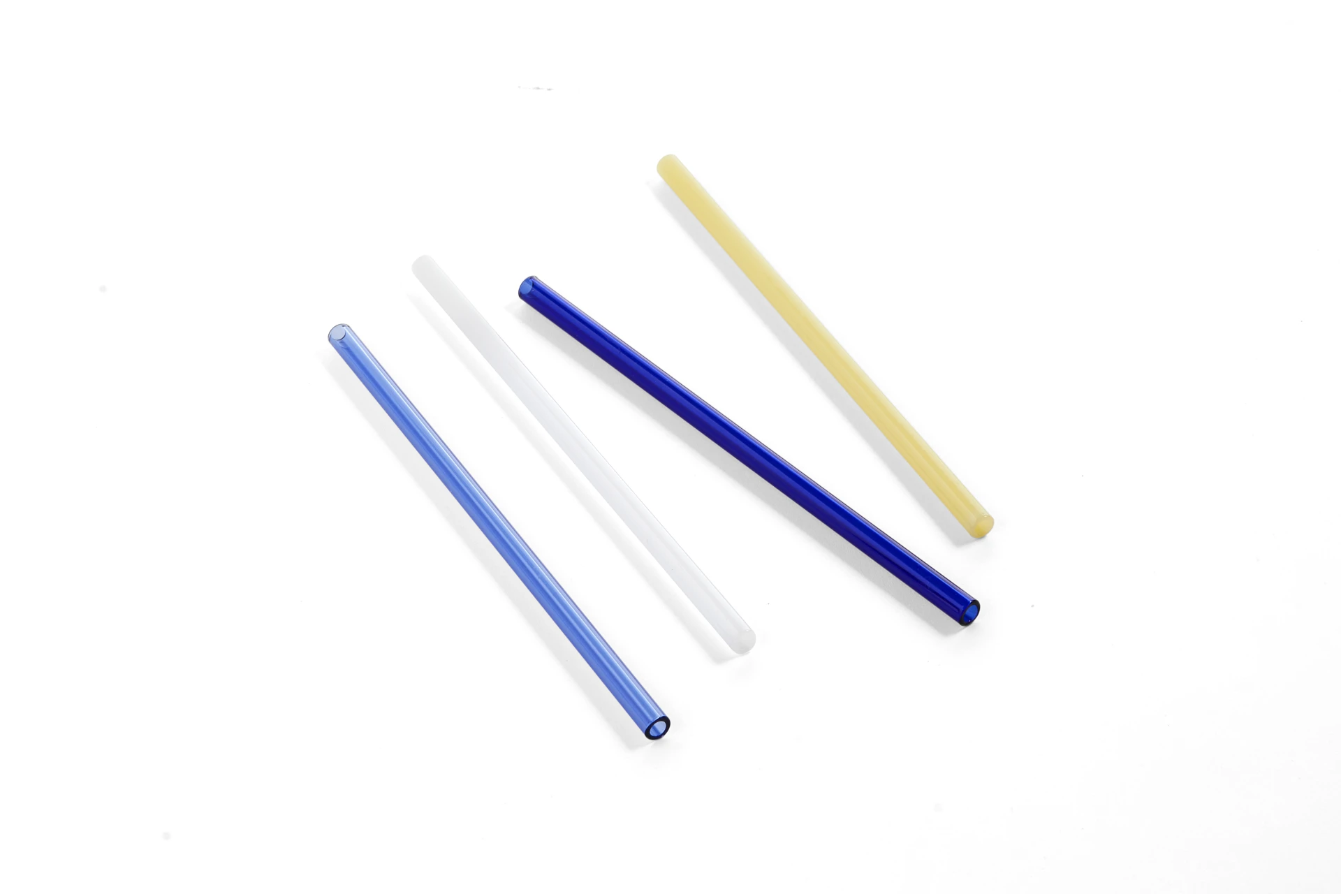 Sip Straight Straw Set of 4 Opaque mix