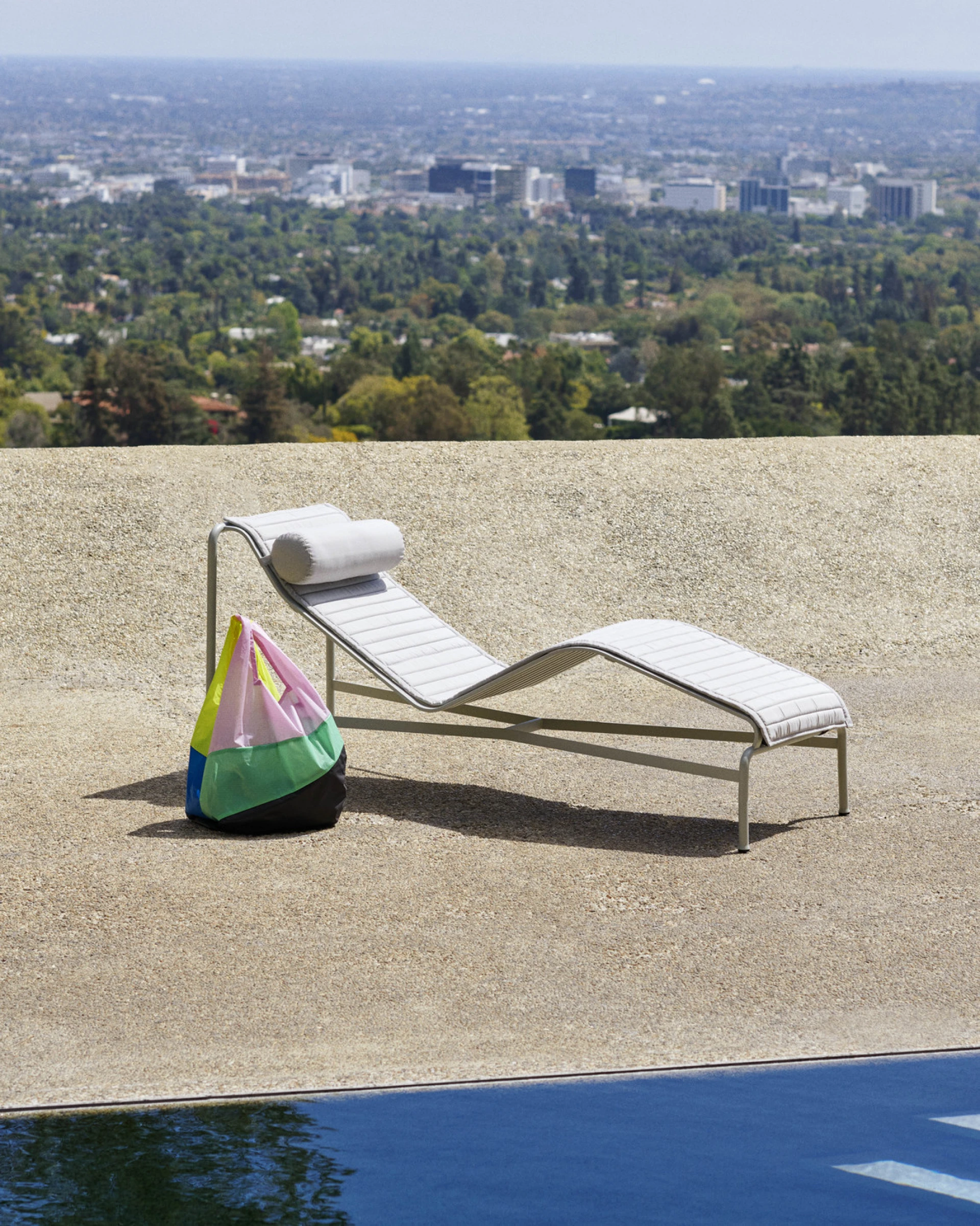 Palissade Chaise Longue Quilted Cushion