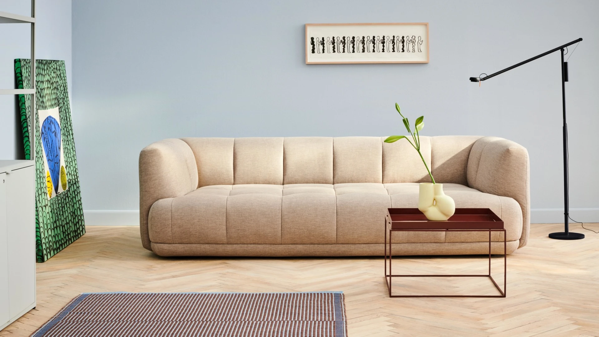 Tray Coffee Table L60 x W60 Chocolate high gloss