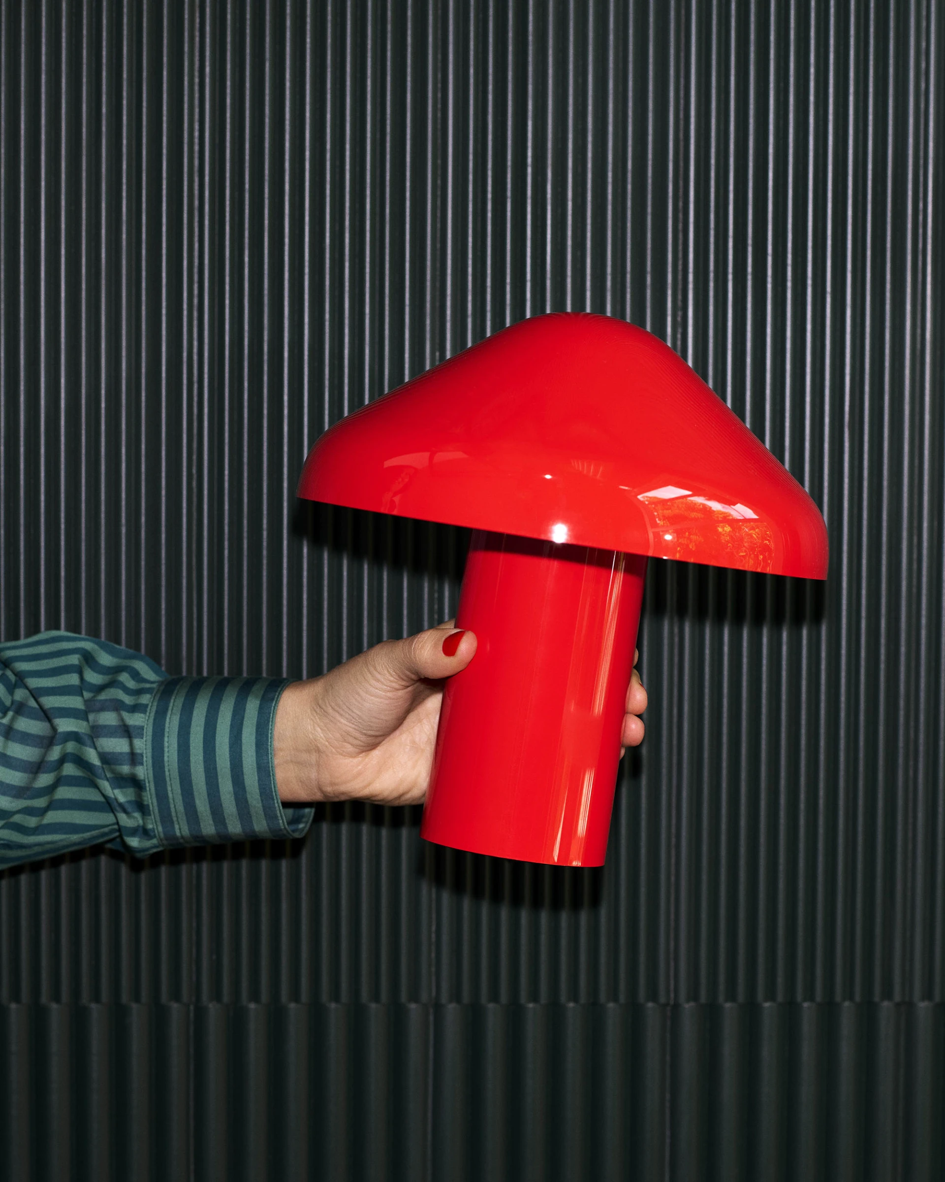 Pao Portable Lamp Red