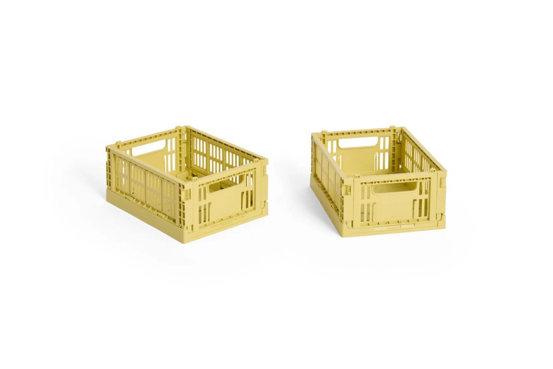 HAY Colour Crate Mini Set of 2 Dusty yellow