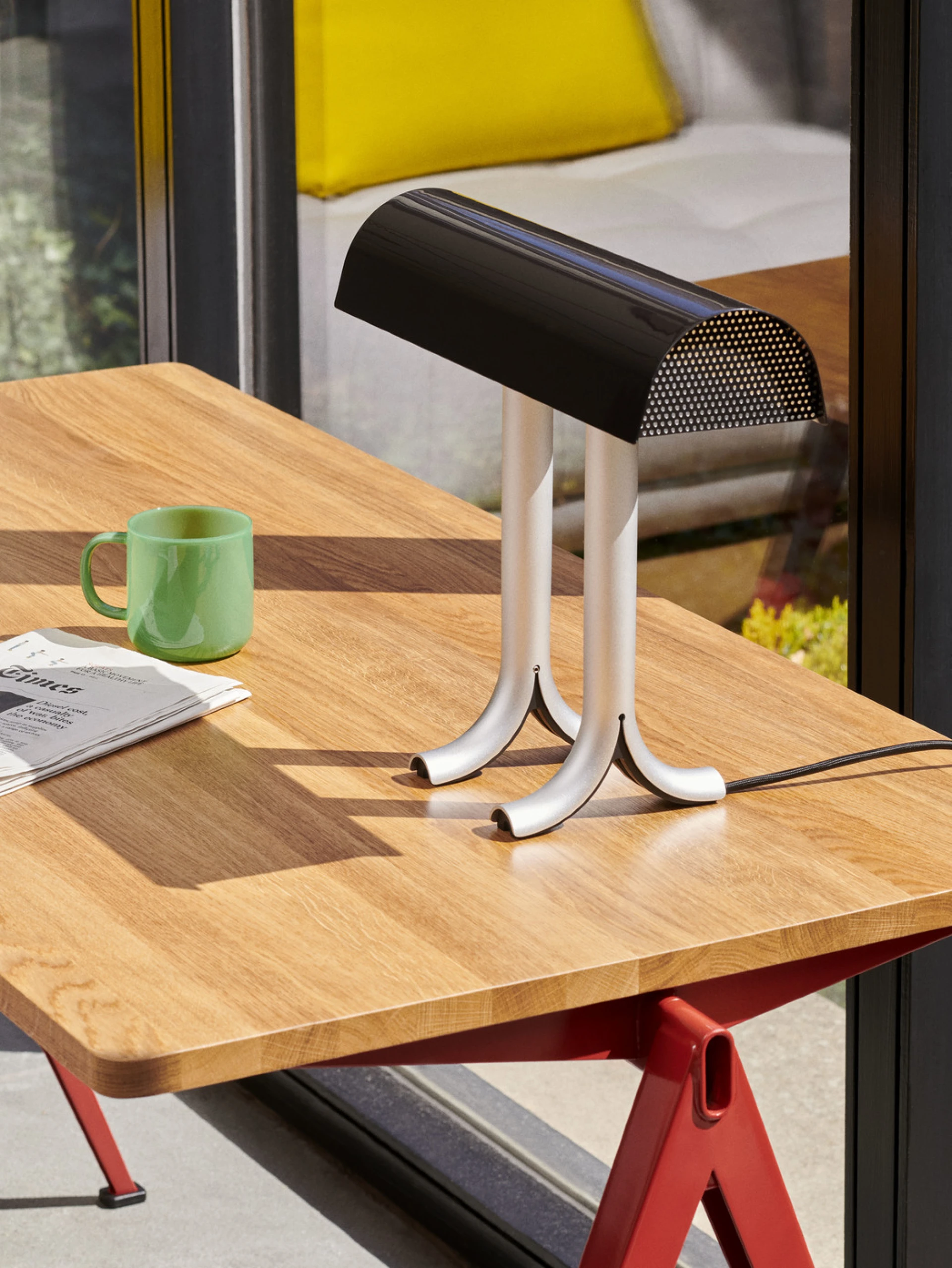 Anagram Table Lamp Seaweed green