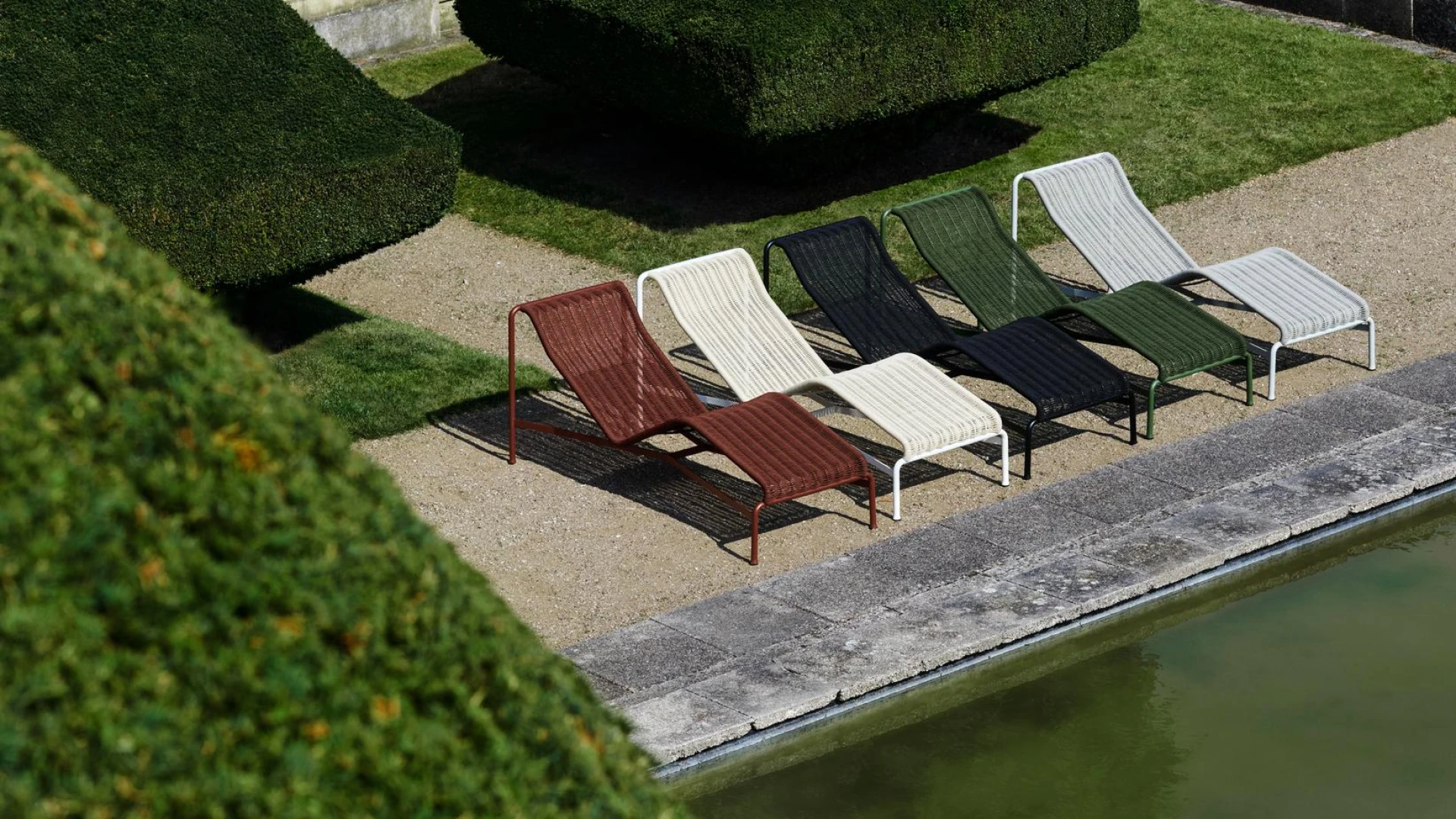 Palissade Cord Chaise Longue