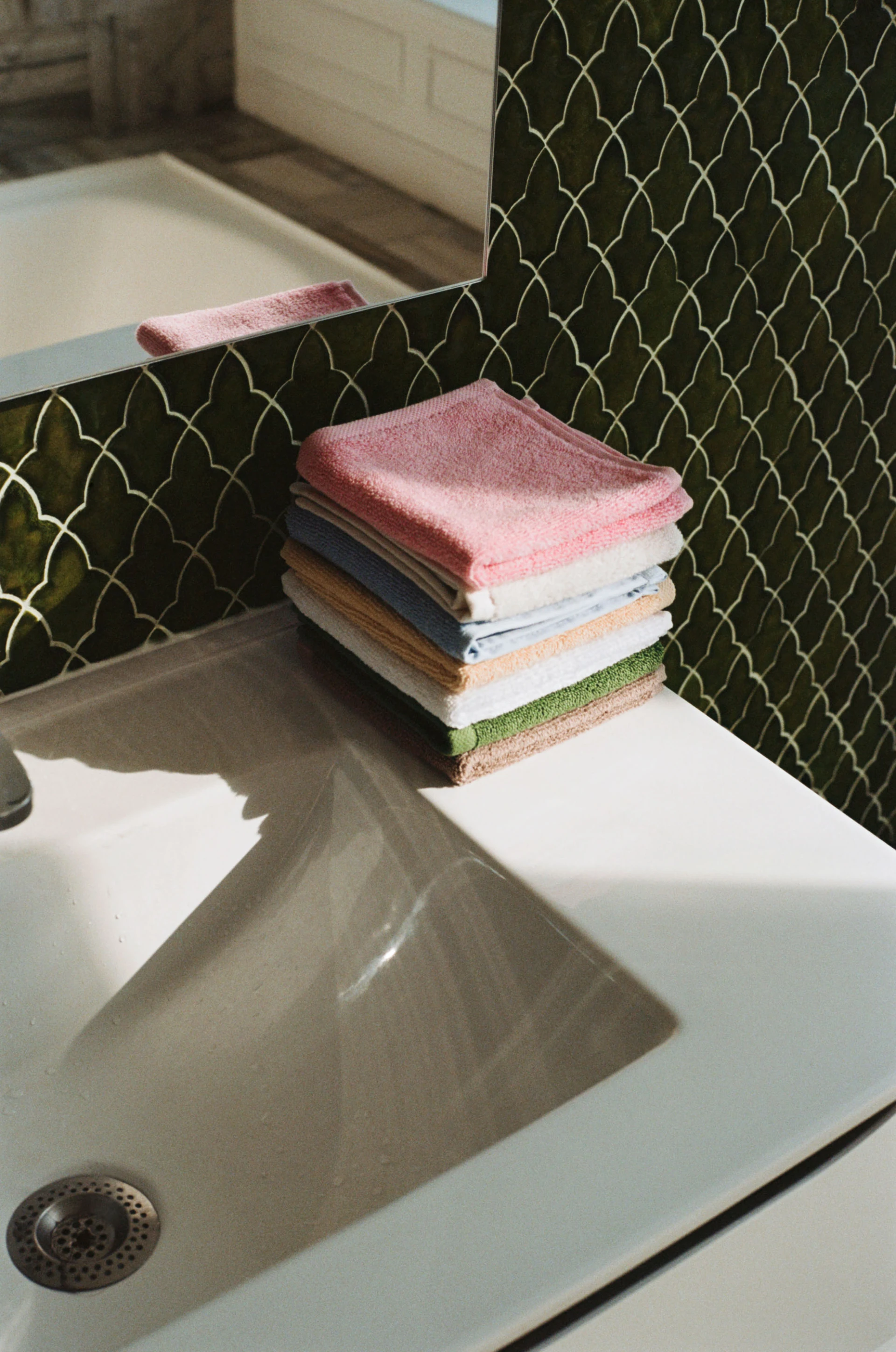 Mono Wash Cloth Cappuccino