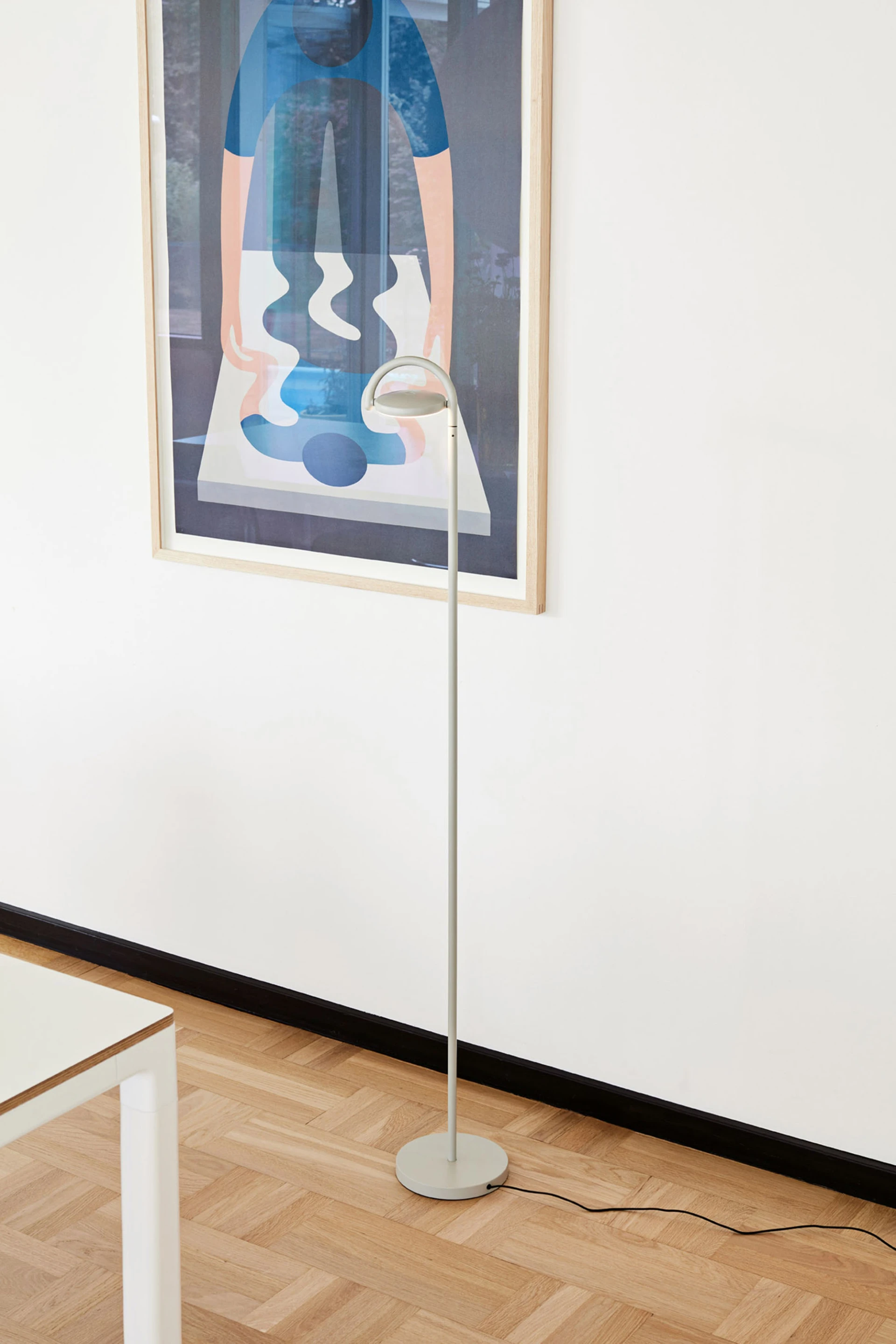 Marselis Floor Lamp Ash grey