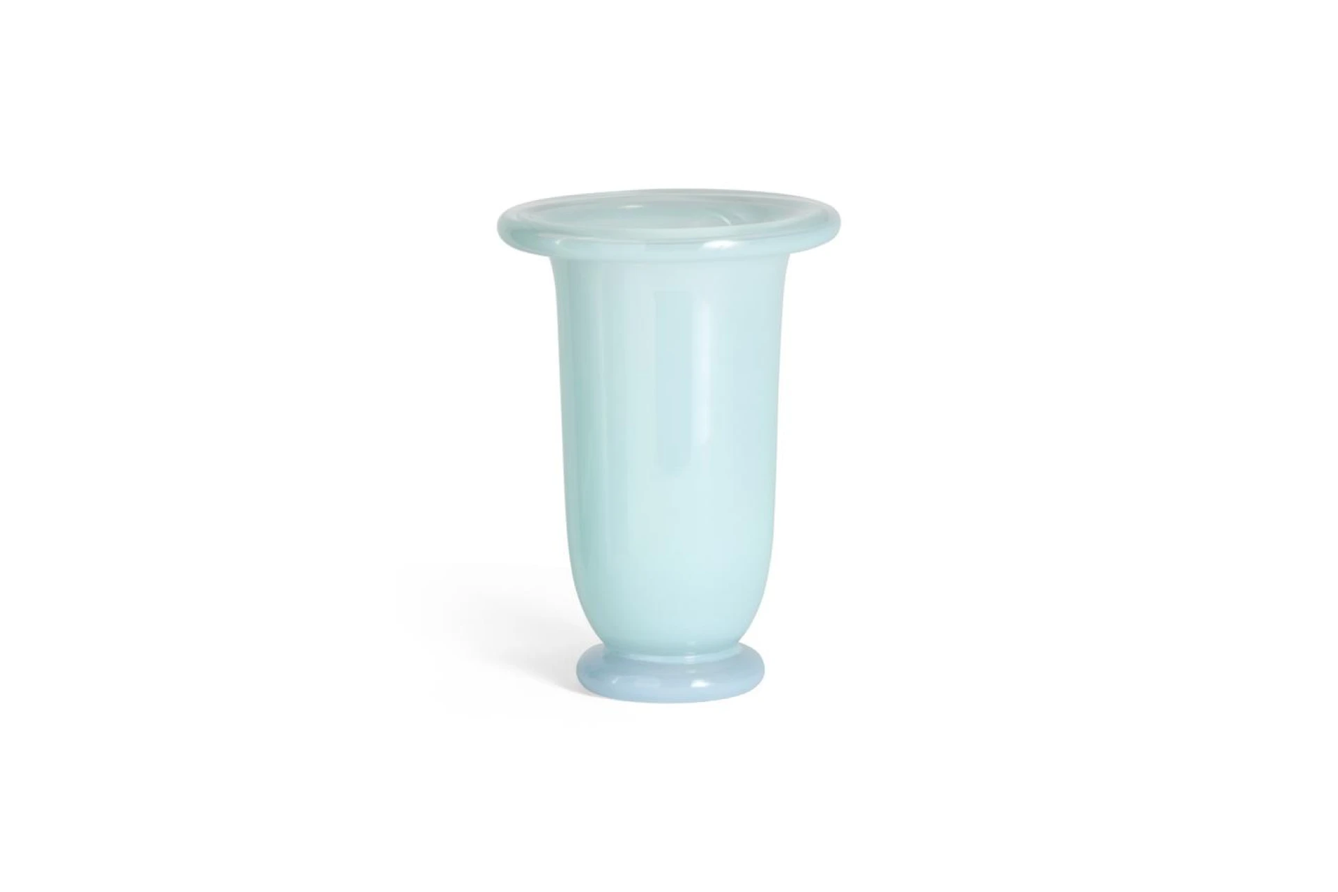 Empire Vase Medium Ice blue with light blue base