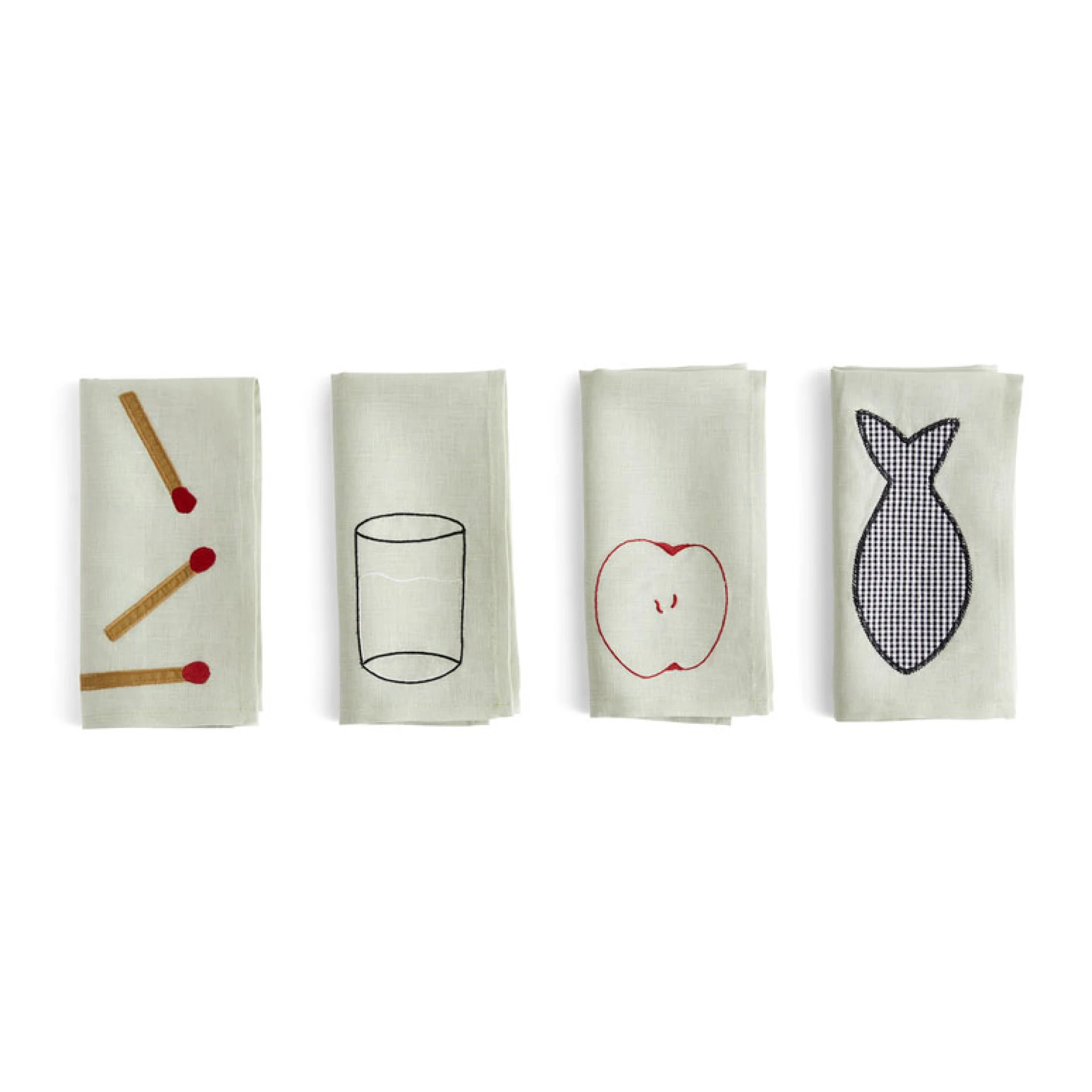 Sobremesa Napkin Set of 4 Green