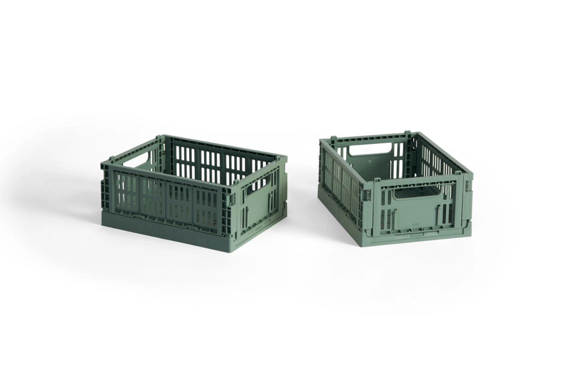 HAY Colour Crate Mini Set of 2 Sage green
