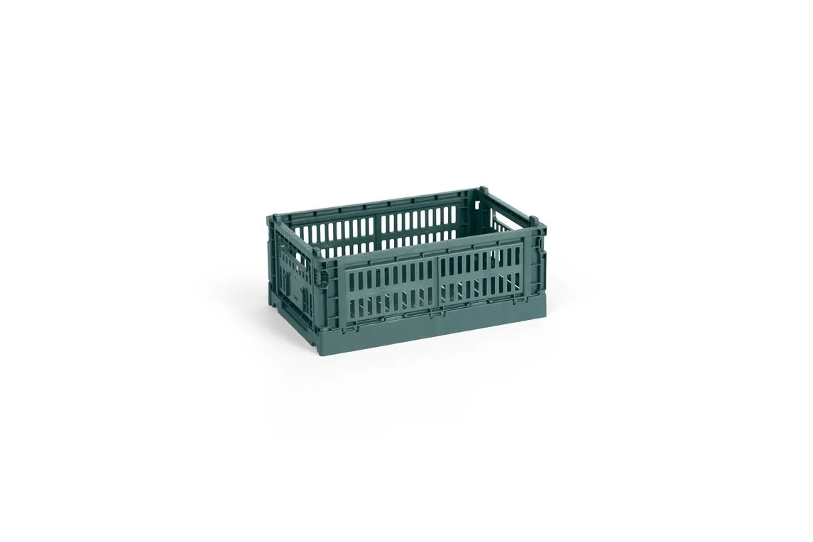 HAY Colour Crate Small Dark green