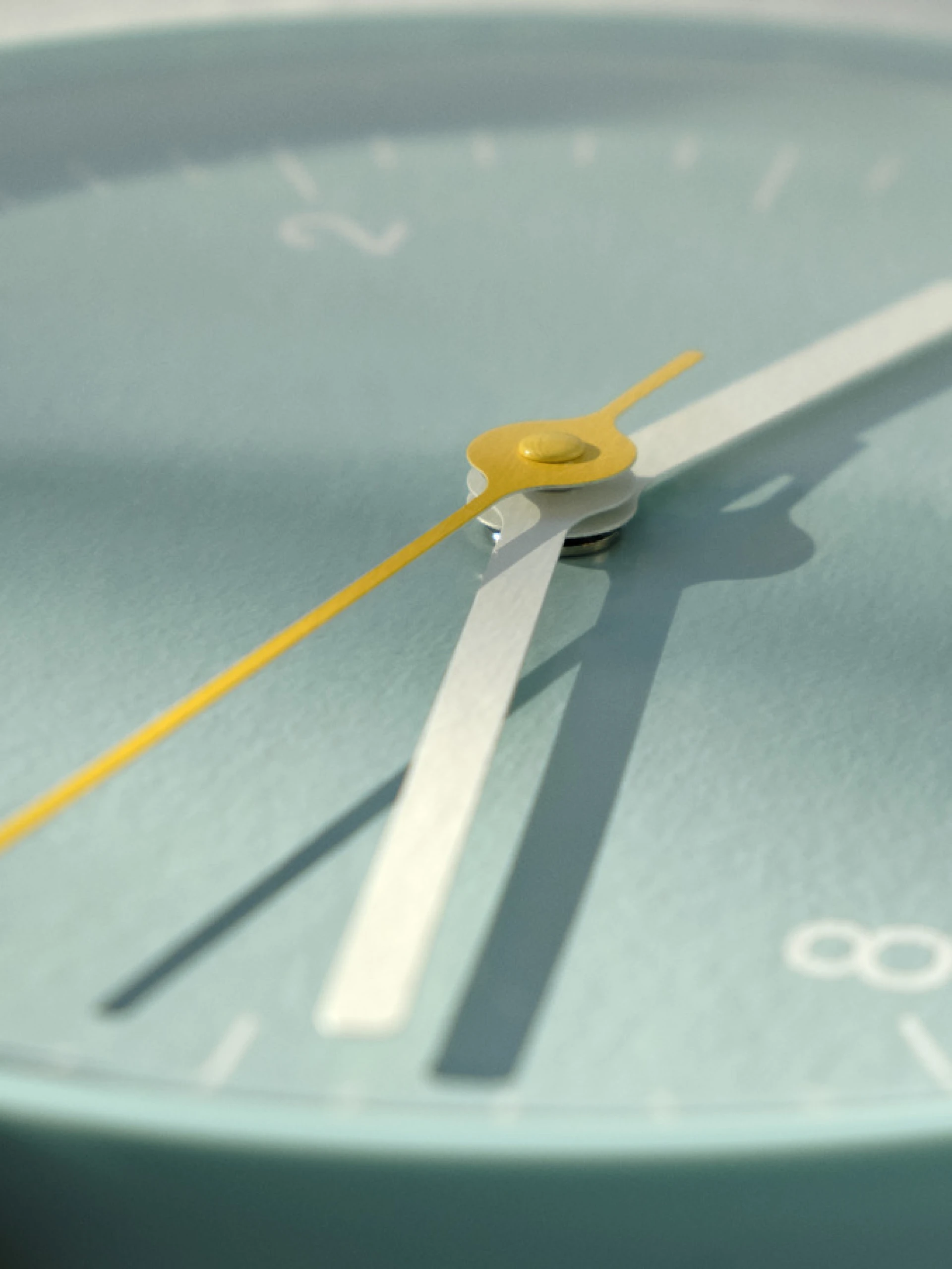 Wall Clock Blue