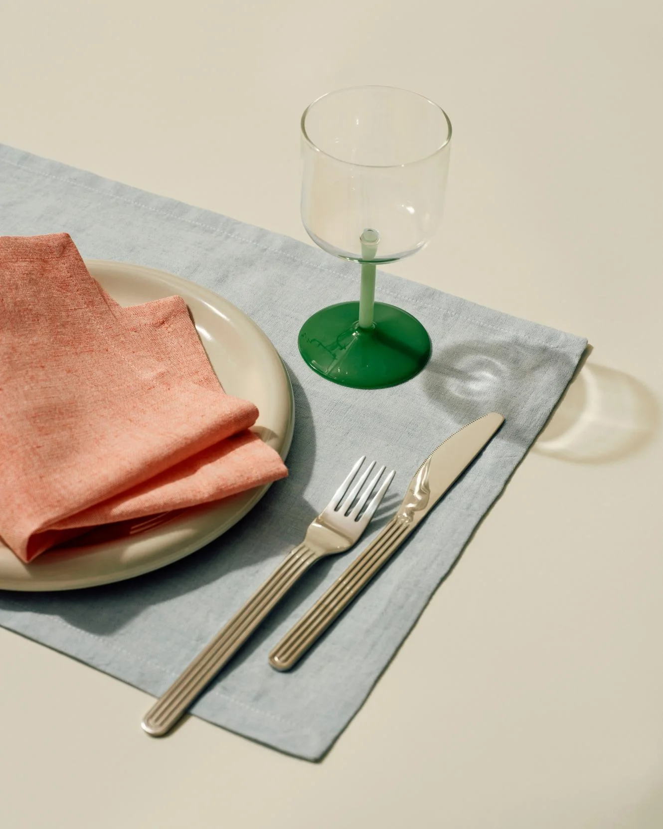 Tavolo Napkin/Placemat Set of 4 Soft blue