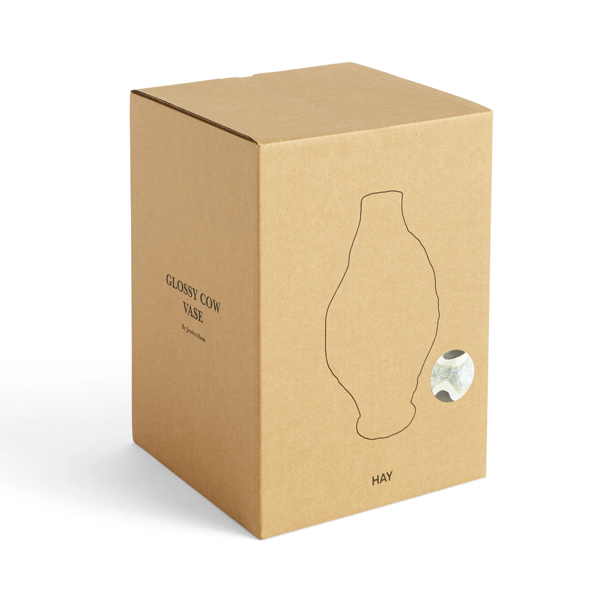 Jessica Hans Vase Glossy cow