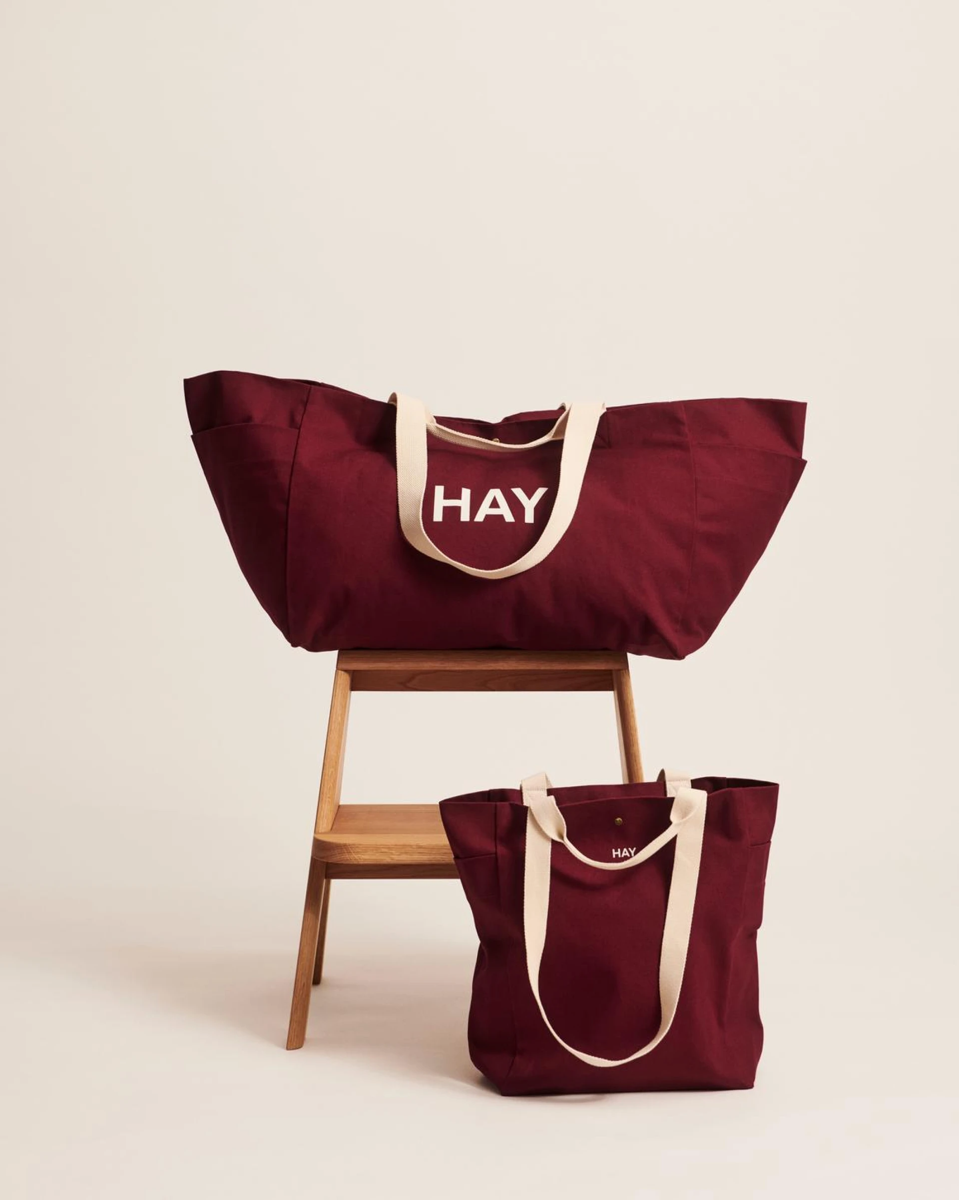Weekend Bag (Organic) Large Burgundy