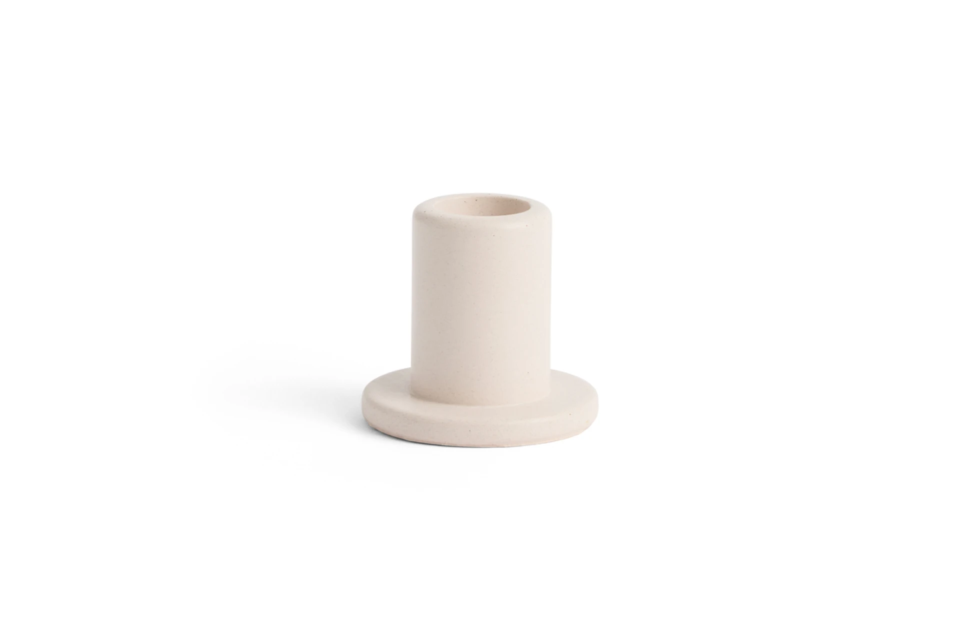 Tube Candleholder Concrete Small Light pink