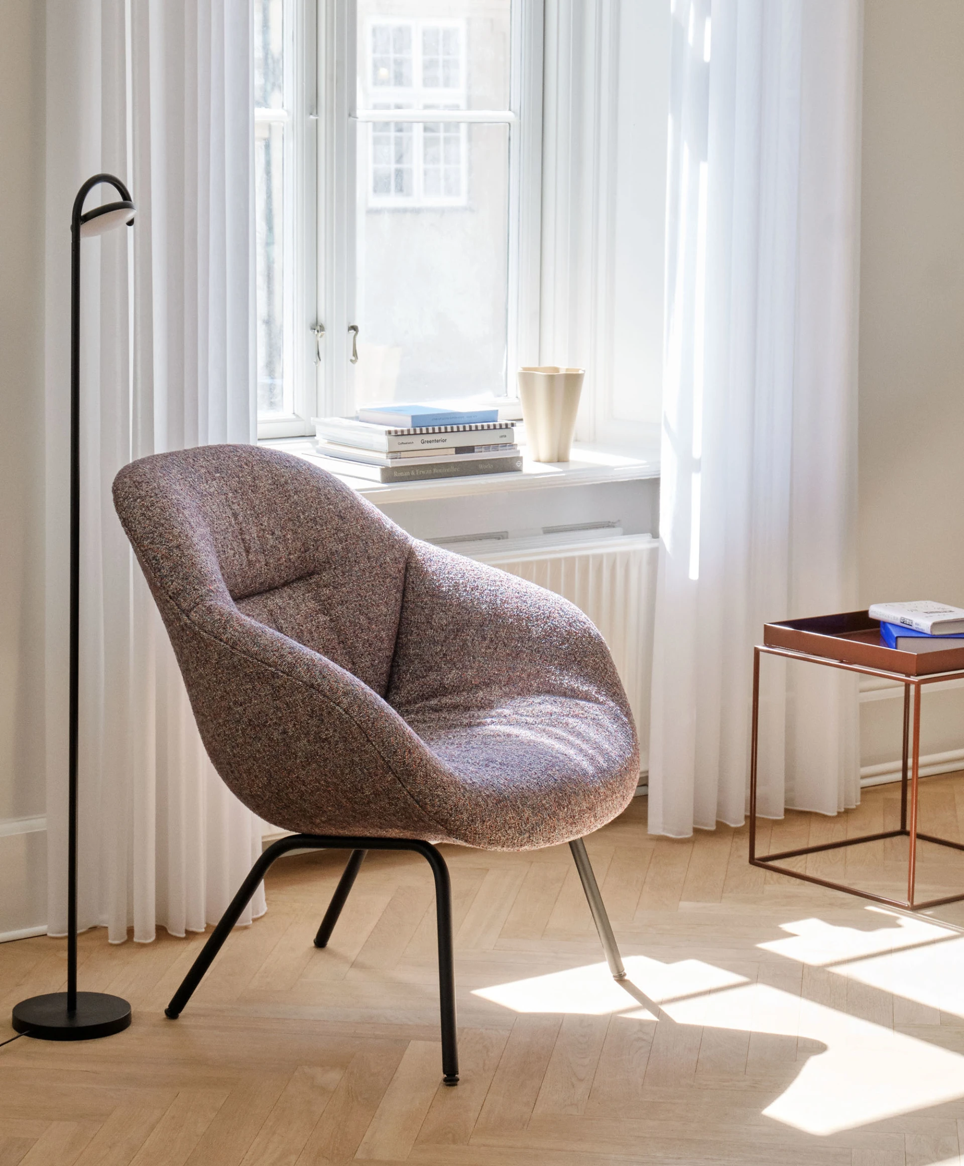 Marselis Floor Lamp Soft black