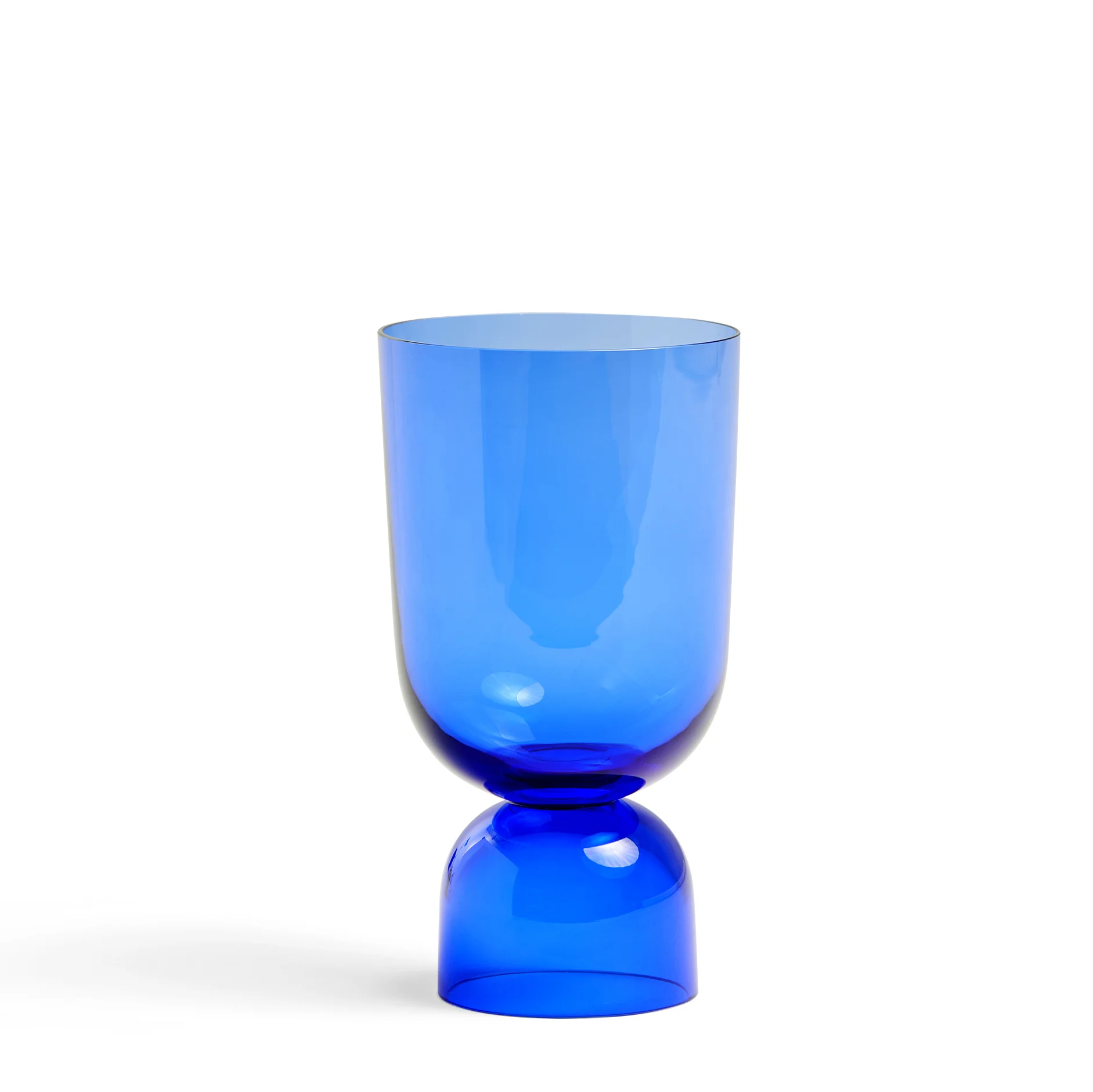 Bottoms Up Vase S Electric blue