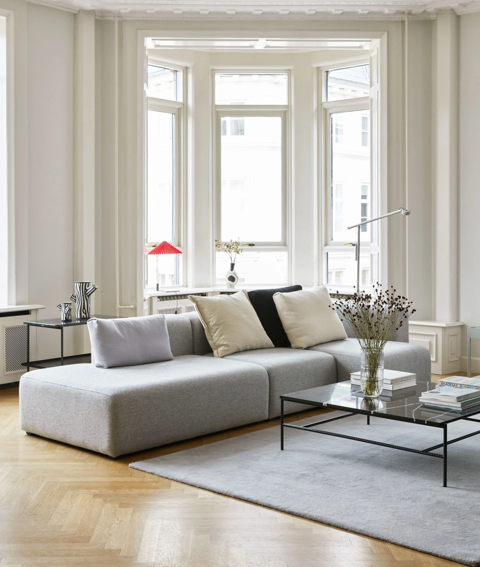 Raw Rug NO 2 170 x 240 Light grey