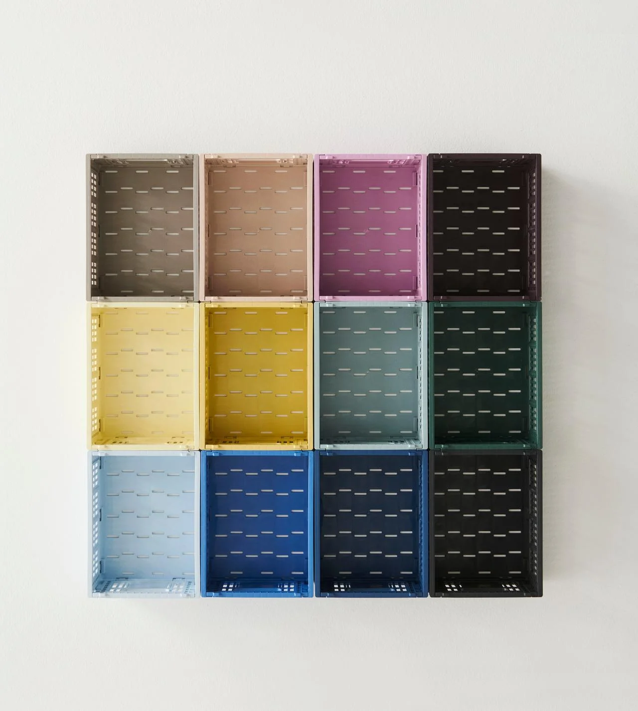 HAY Colour Crate Mini Set of 2 Dark blue