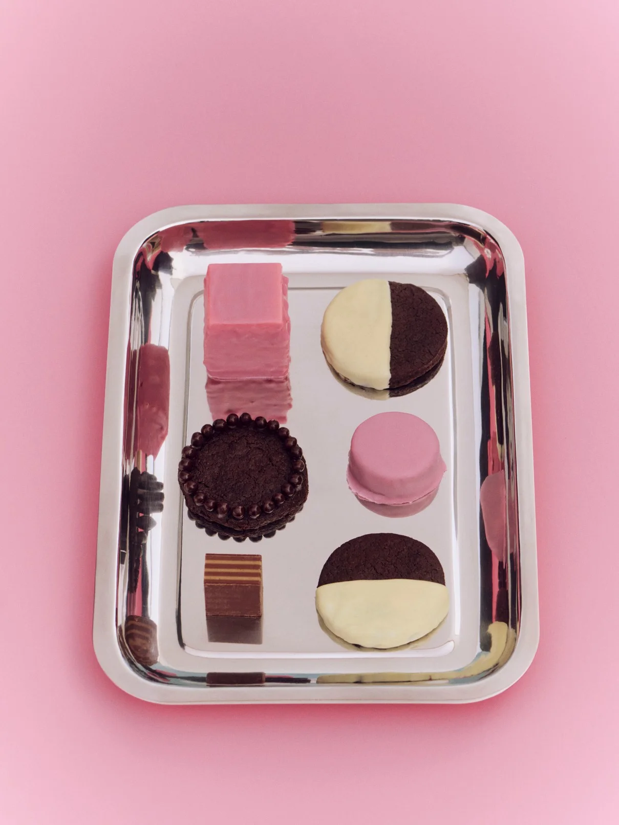 Essential Steel Rectangular Tray Small