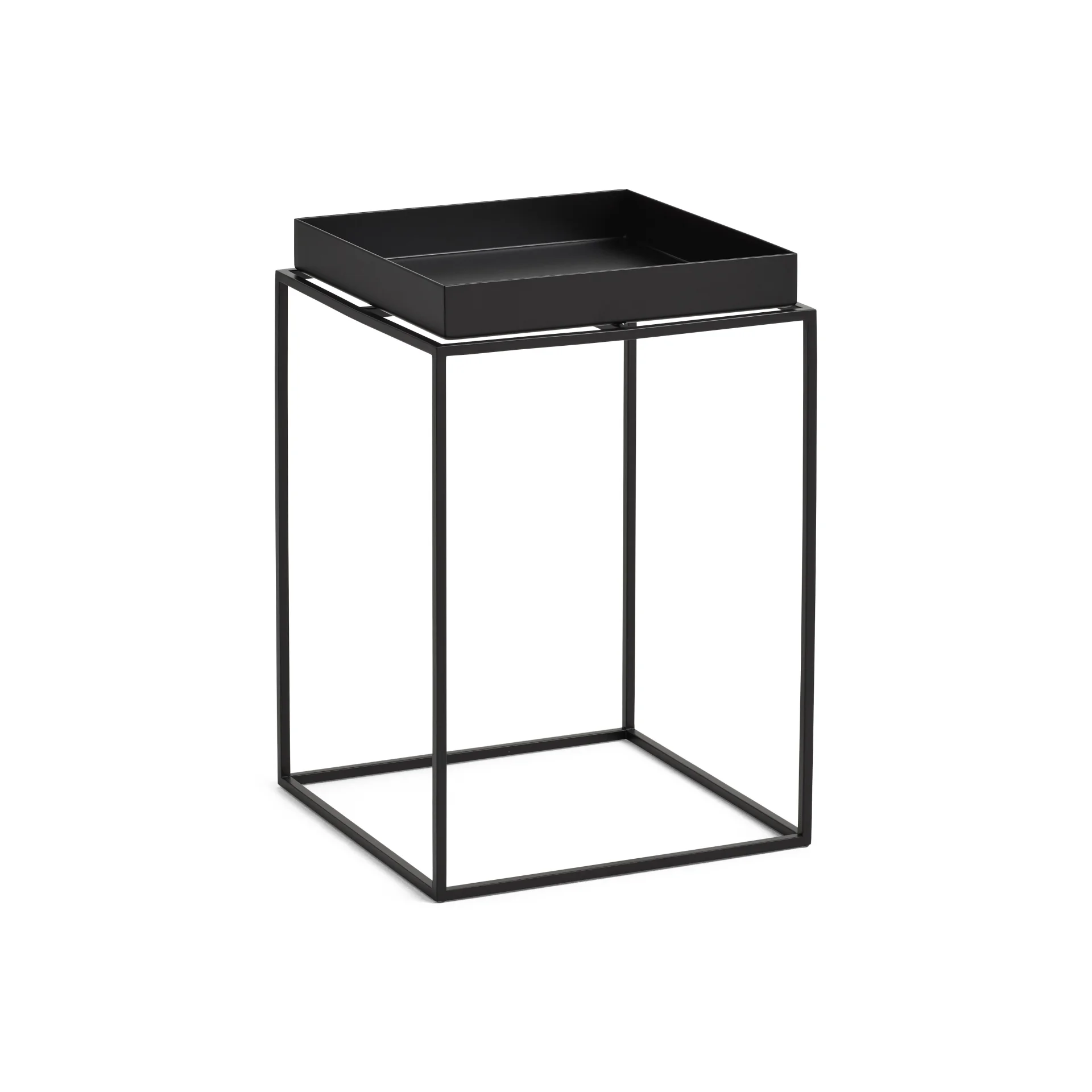 Tray Table S High L30 x W30 Black 