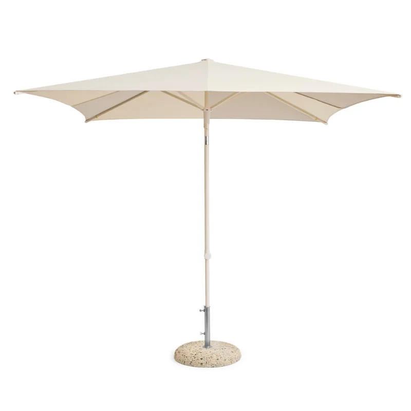 Terrazza Parasol Square Off-white and grey