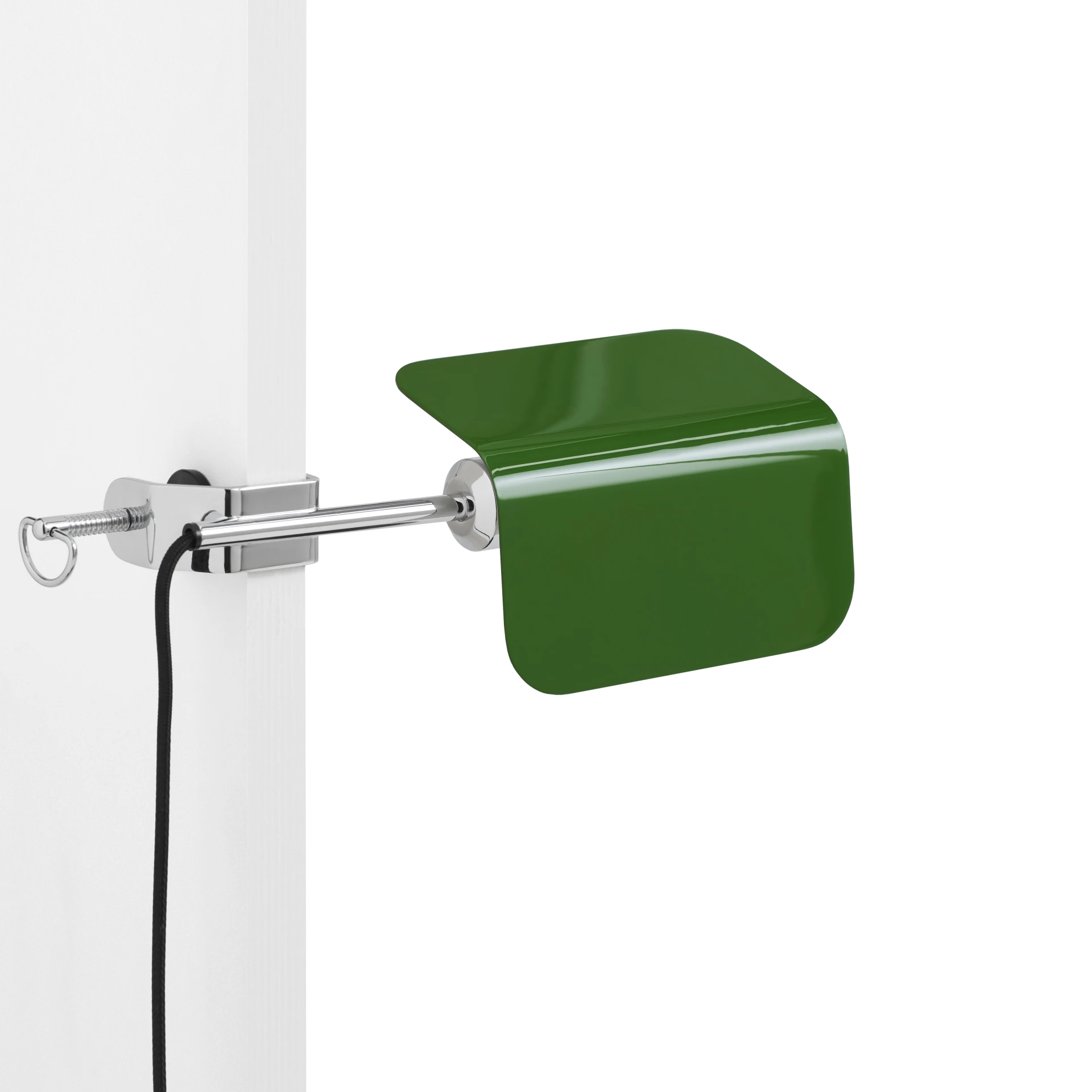 Apex Clip Lamp Emerald green