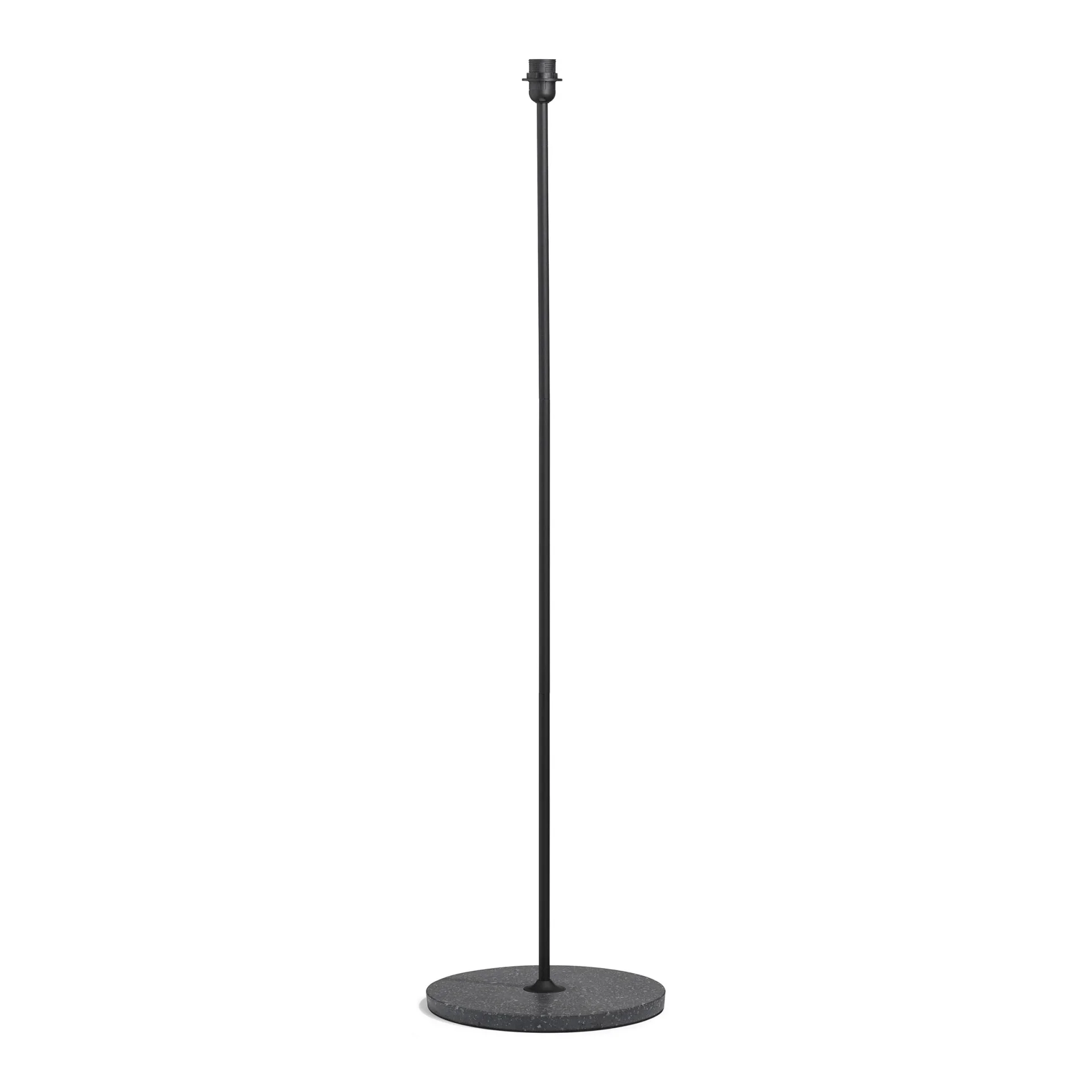 Common Floor Lamp Base Terazzo Soft black