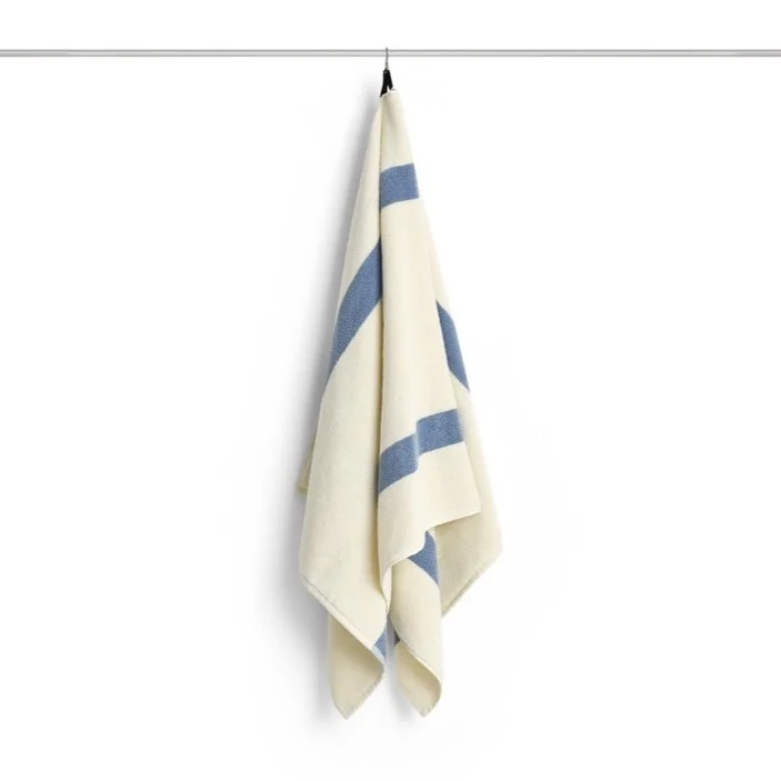Stripe Bath Towel Dusty blue