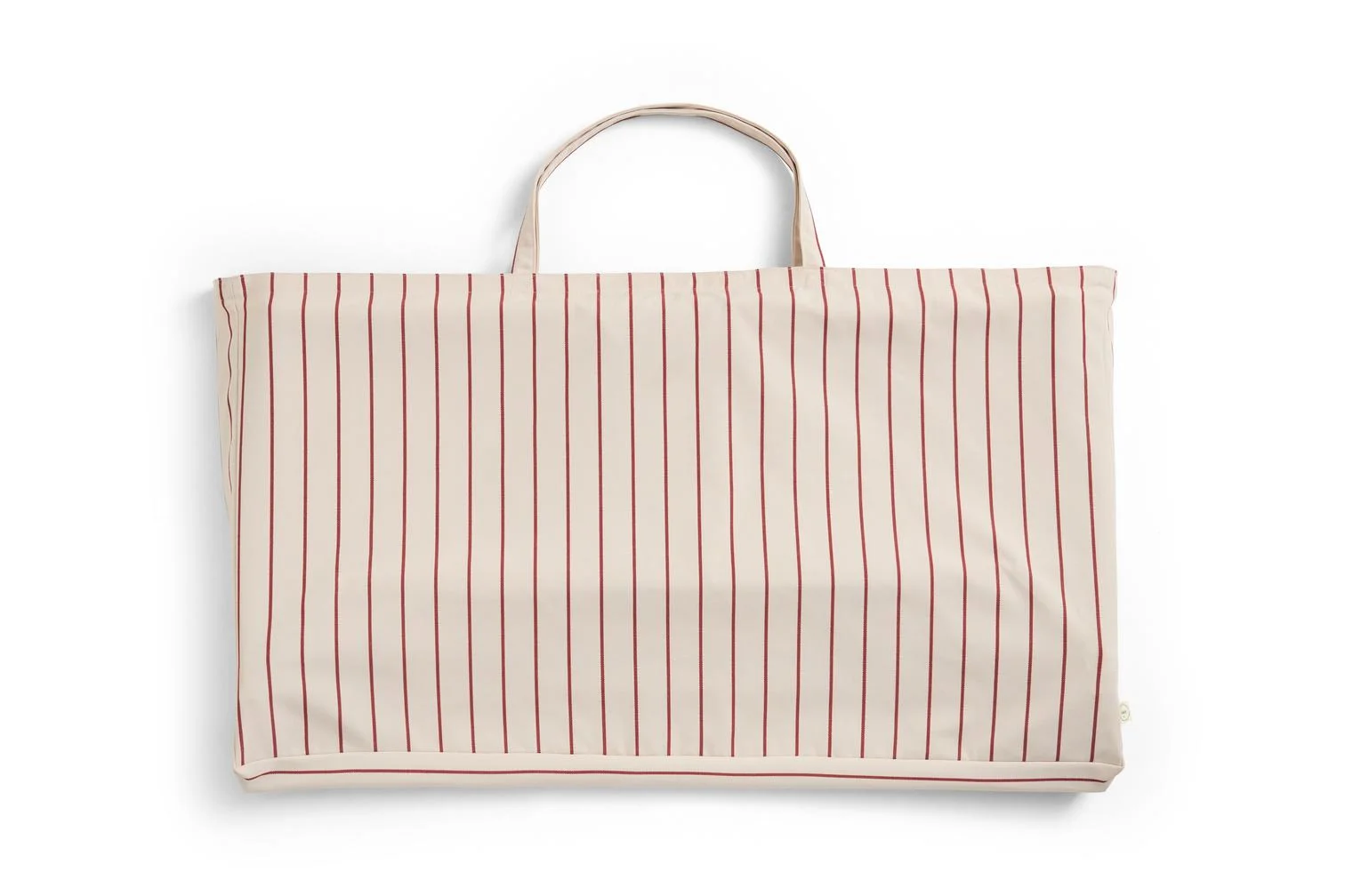 Outdoor Market Folding Sofa Beige red stripe