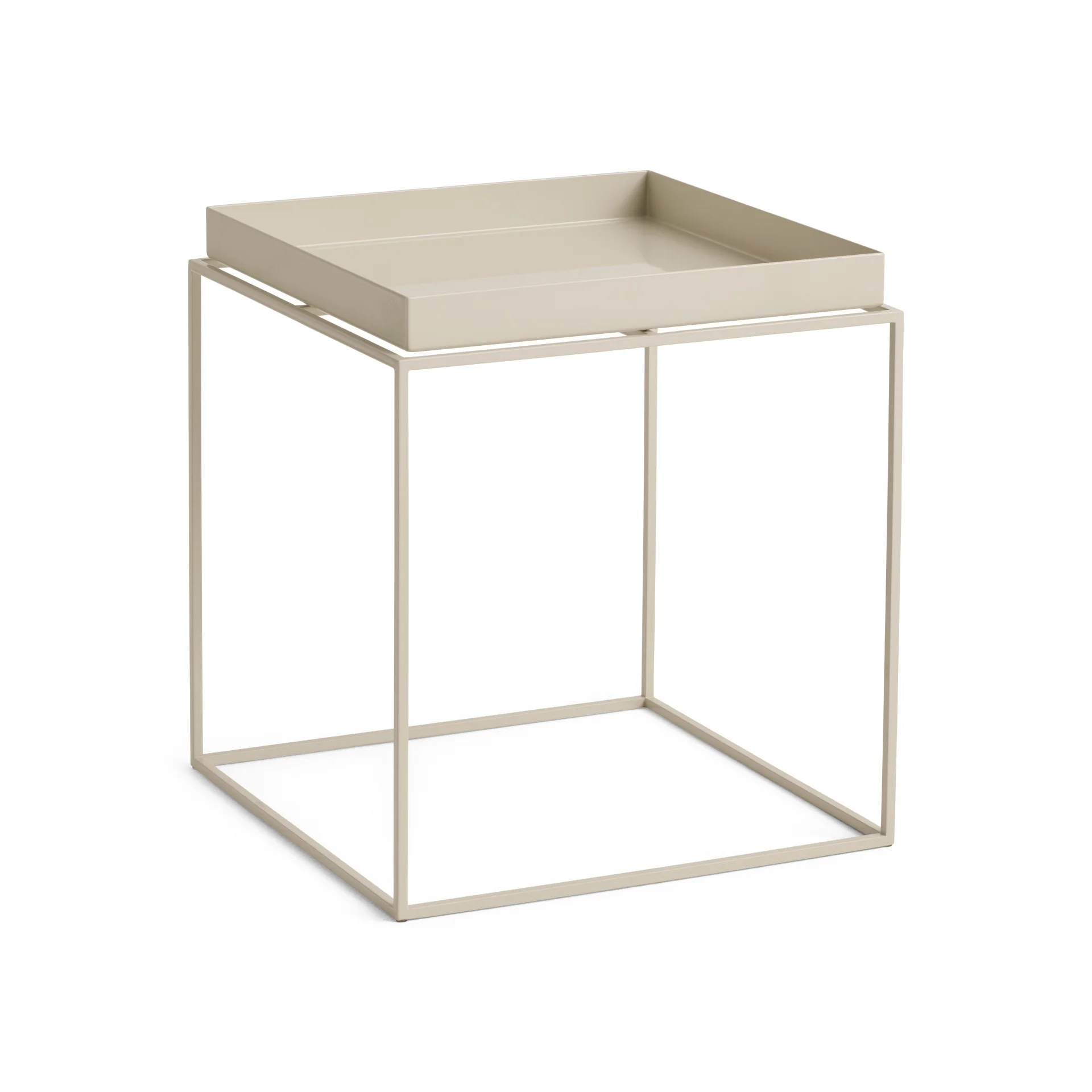 Tray Table M L40 x W40 Warm Beige
