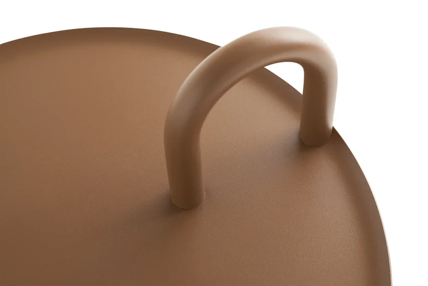 Bowler Side Table Pale brown