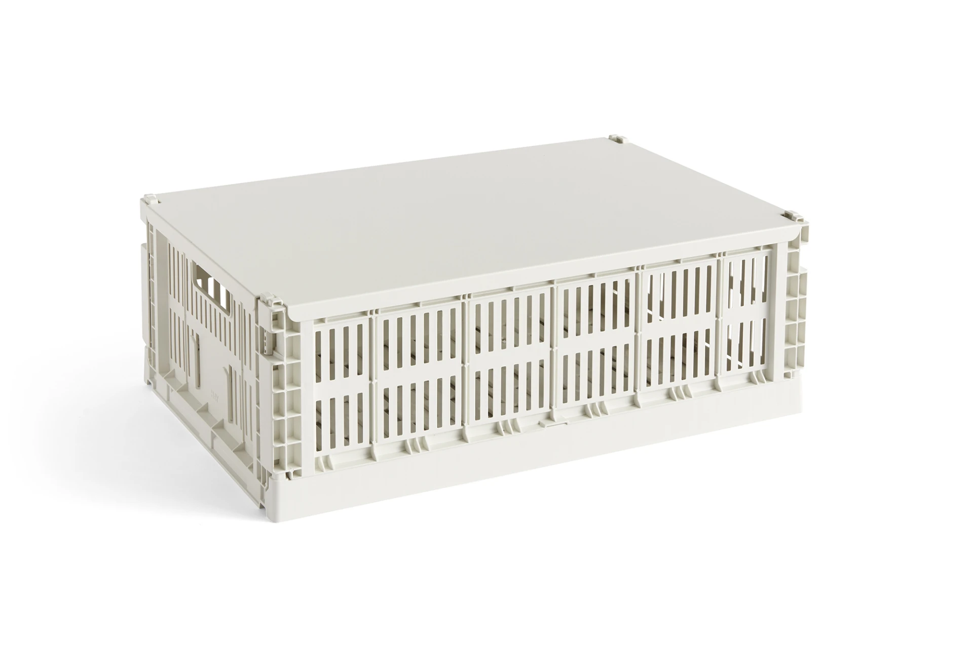 HAY Colour Crate Lid Metal Large Off-white