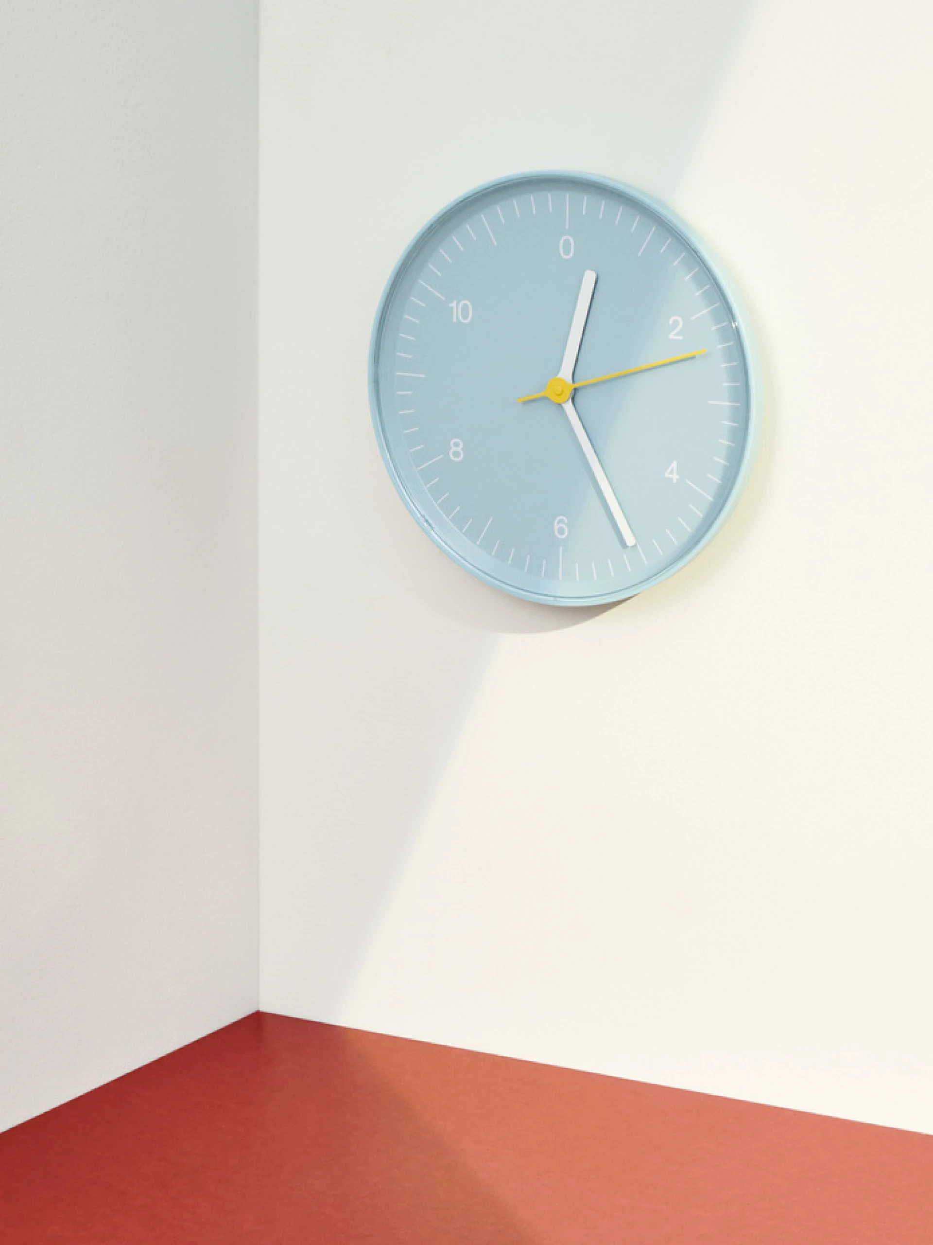 Wall Clock Blue